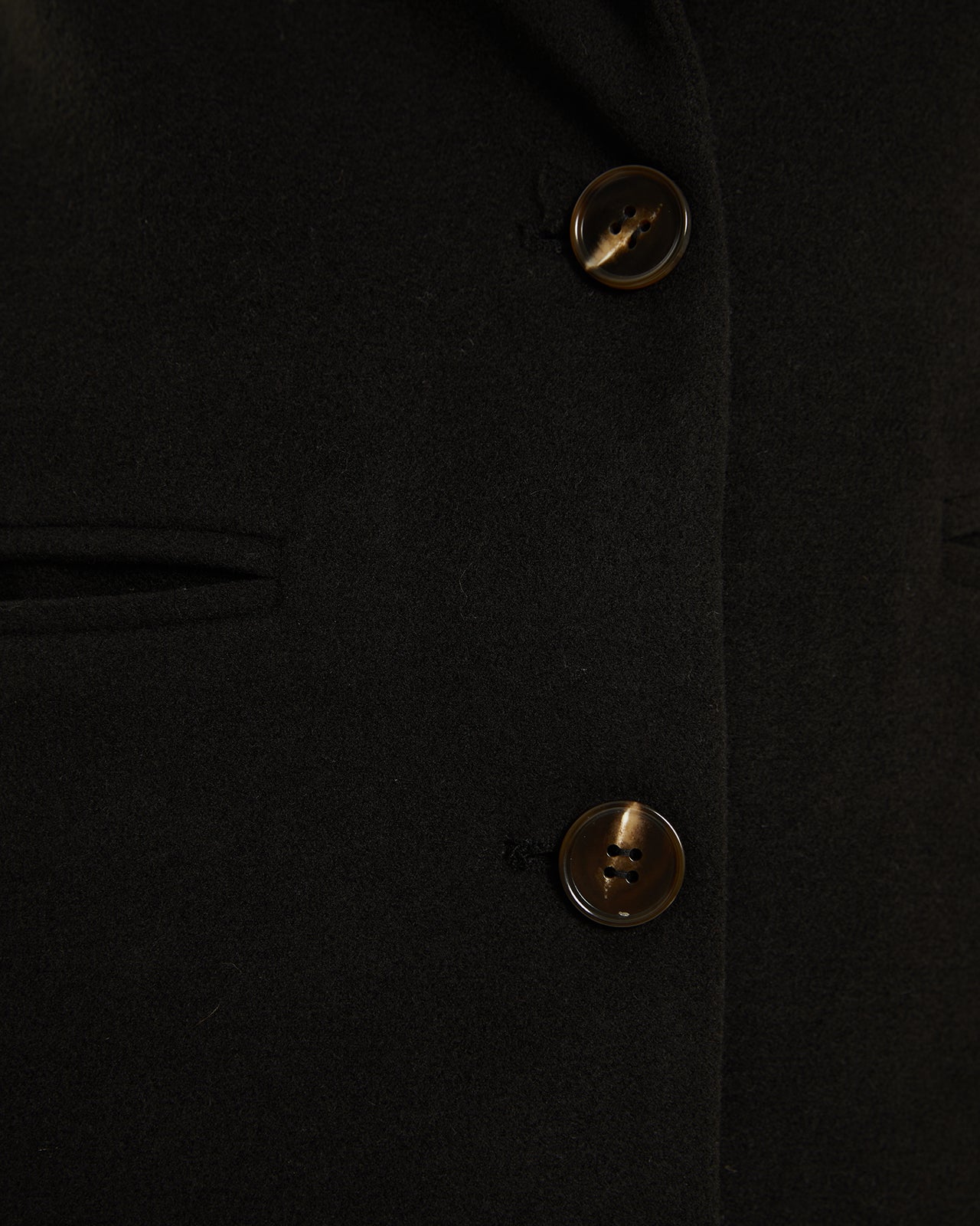 Manteau long à poches