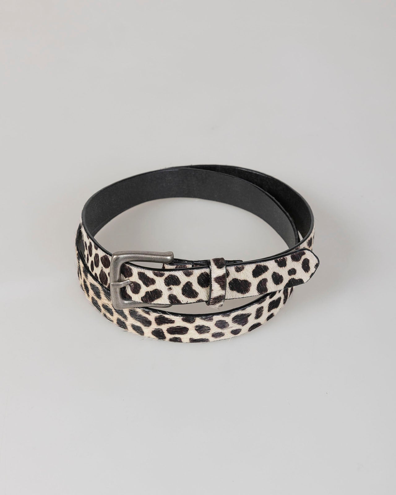 Animal print belt