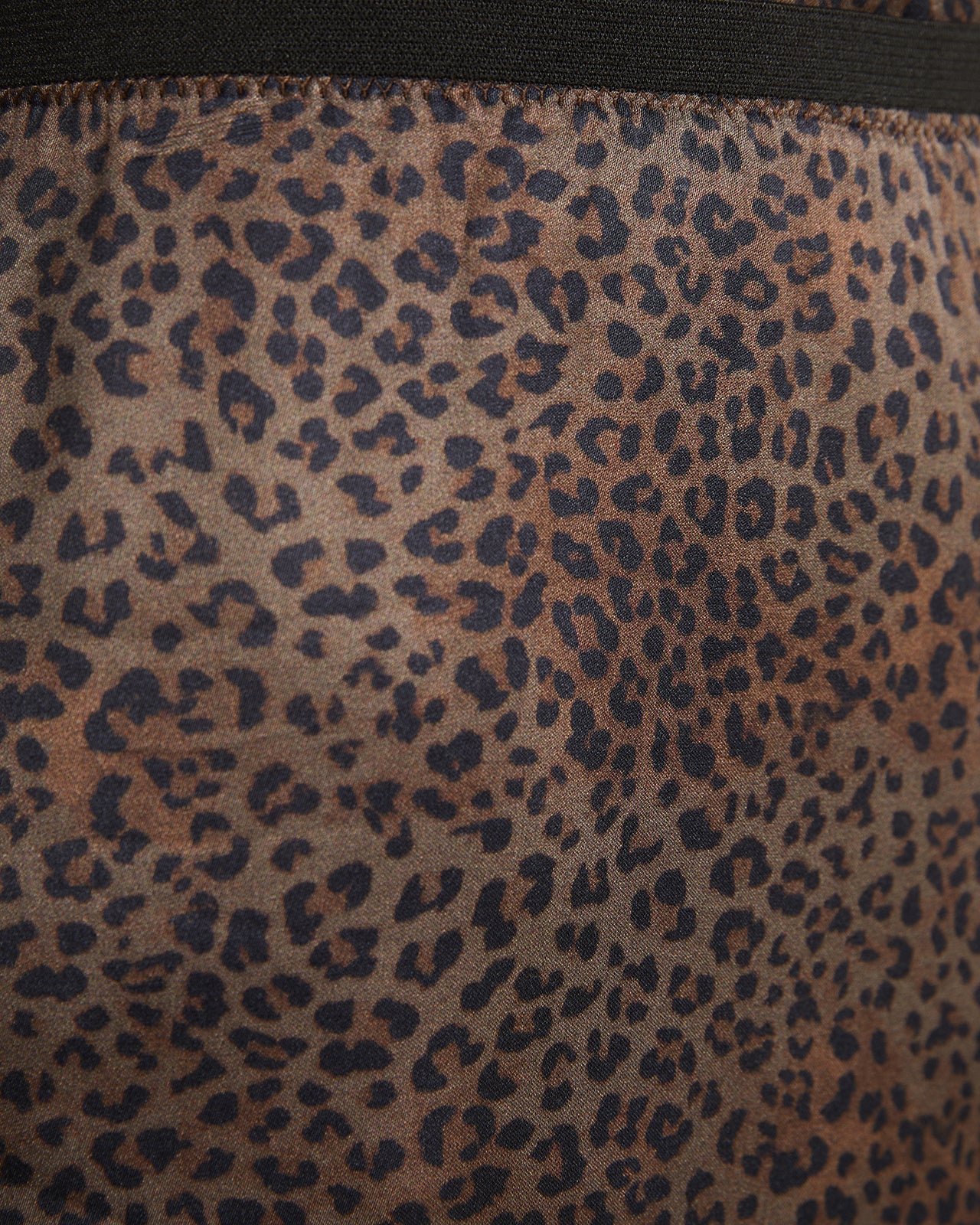 Falda midi estampado animal print