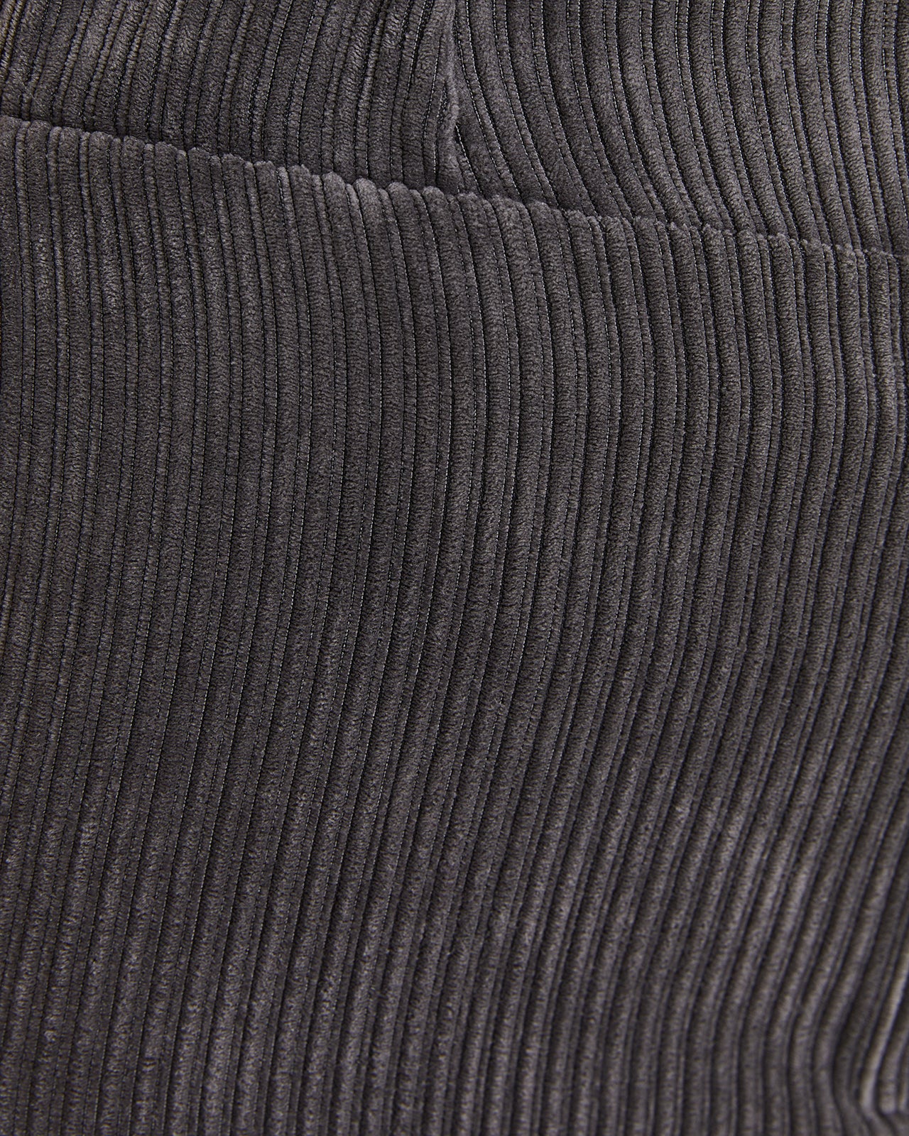 Corduroy trousers with zipper