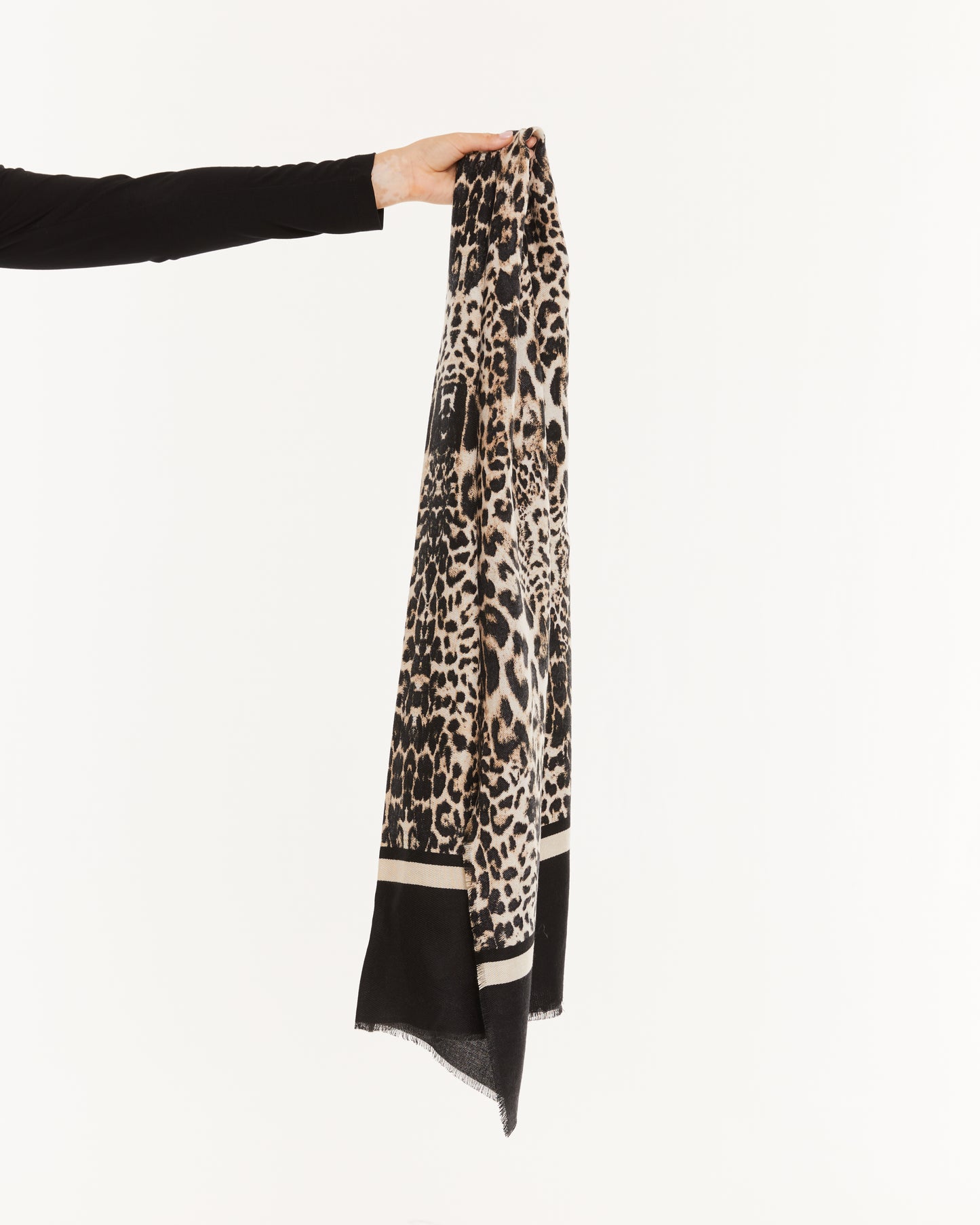 Écharpe à imprimé animal