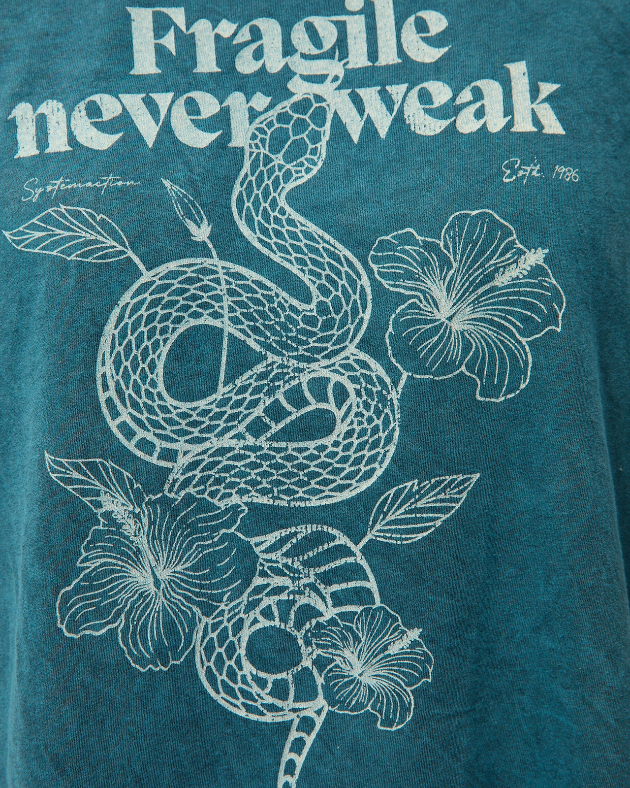 Camiseta print serpiente