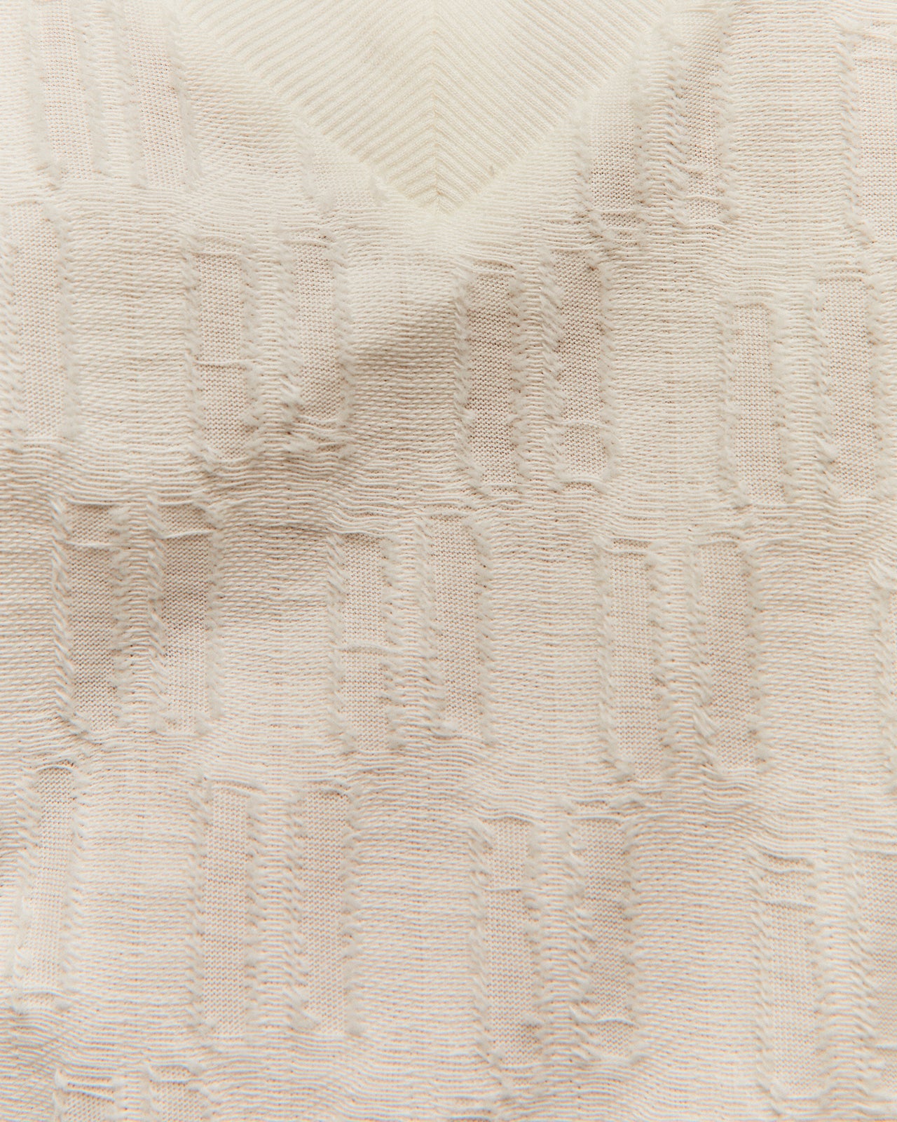 Top con tejido de fantasía