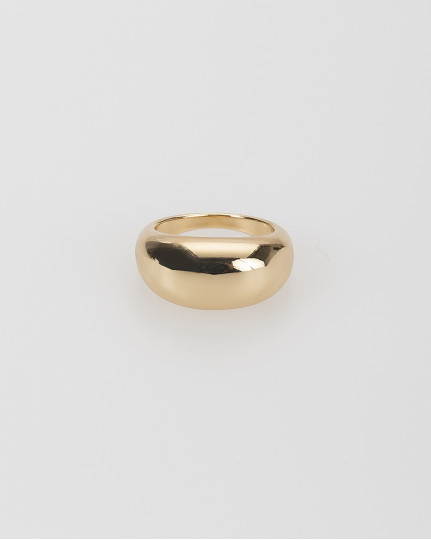 Gold plated closed ring...
