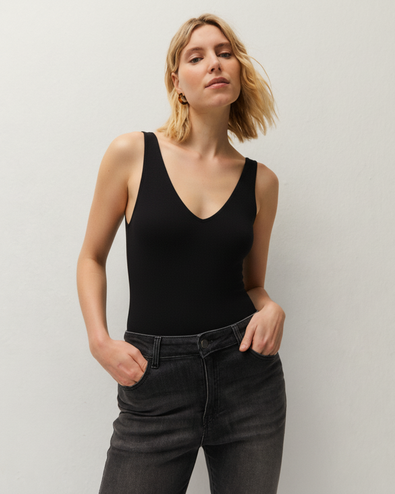 Bodysuit with straps