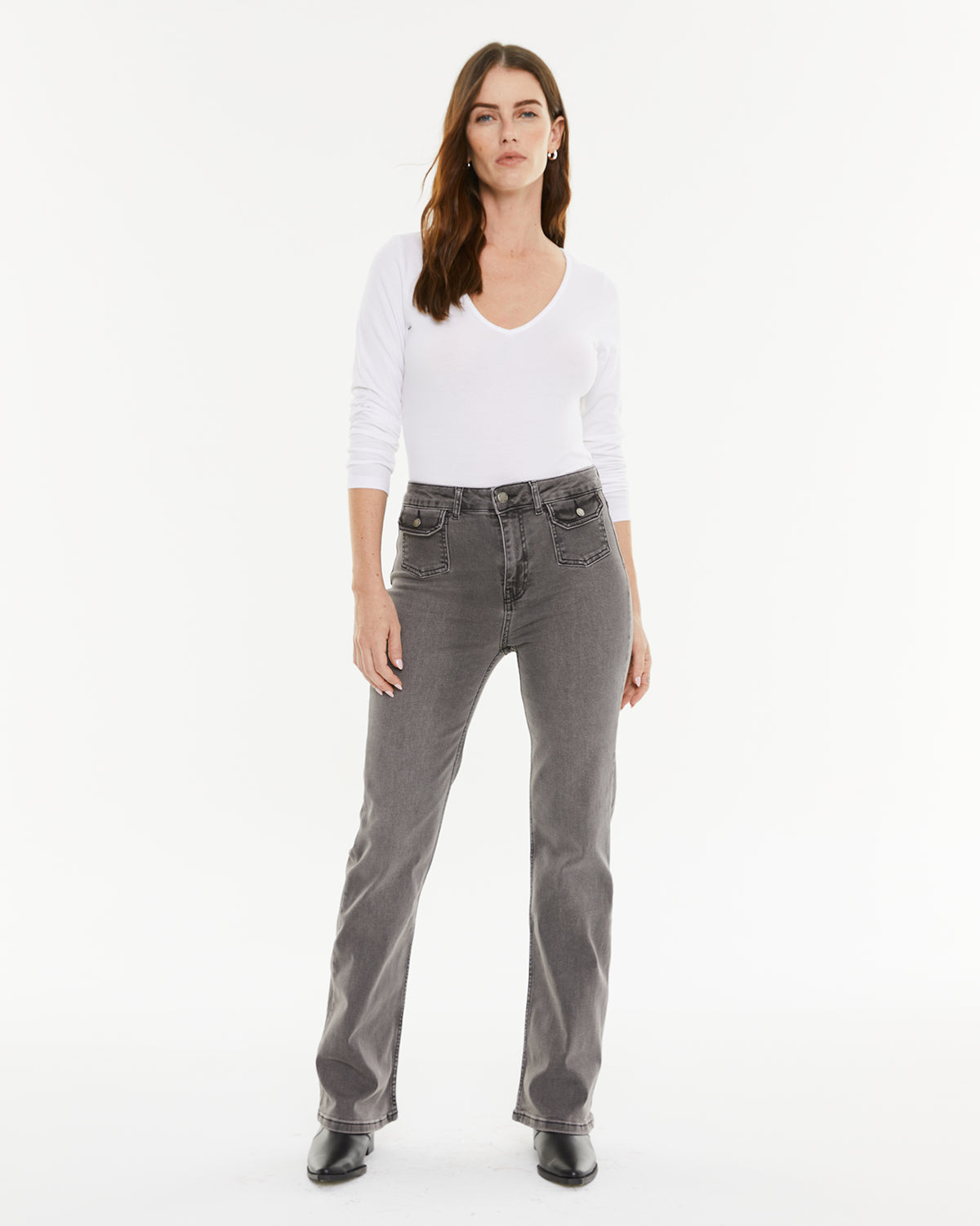 Body escote pico