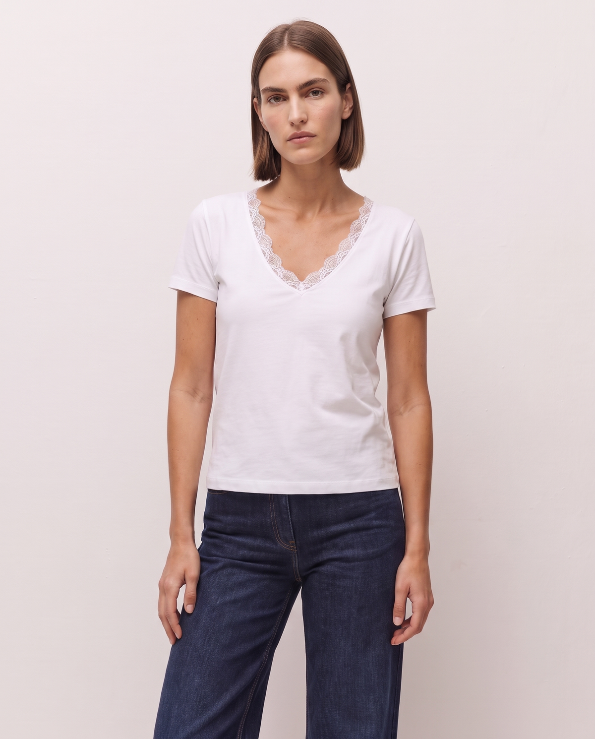 Camiseta puntilla