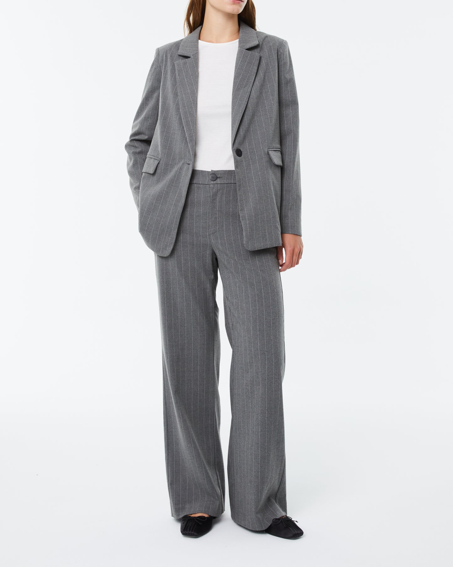 American gray pinstripe