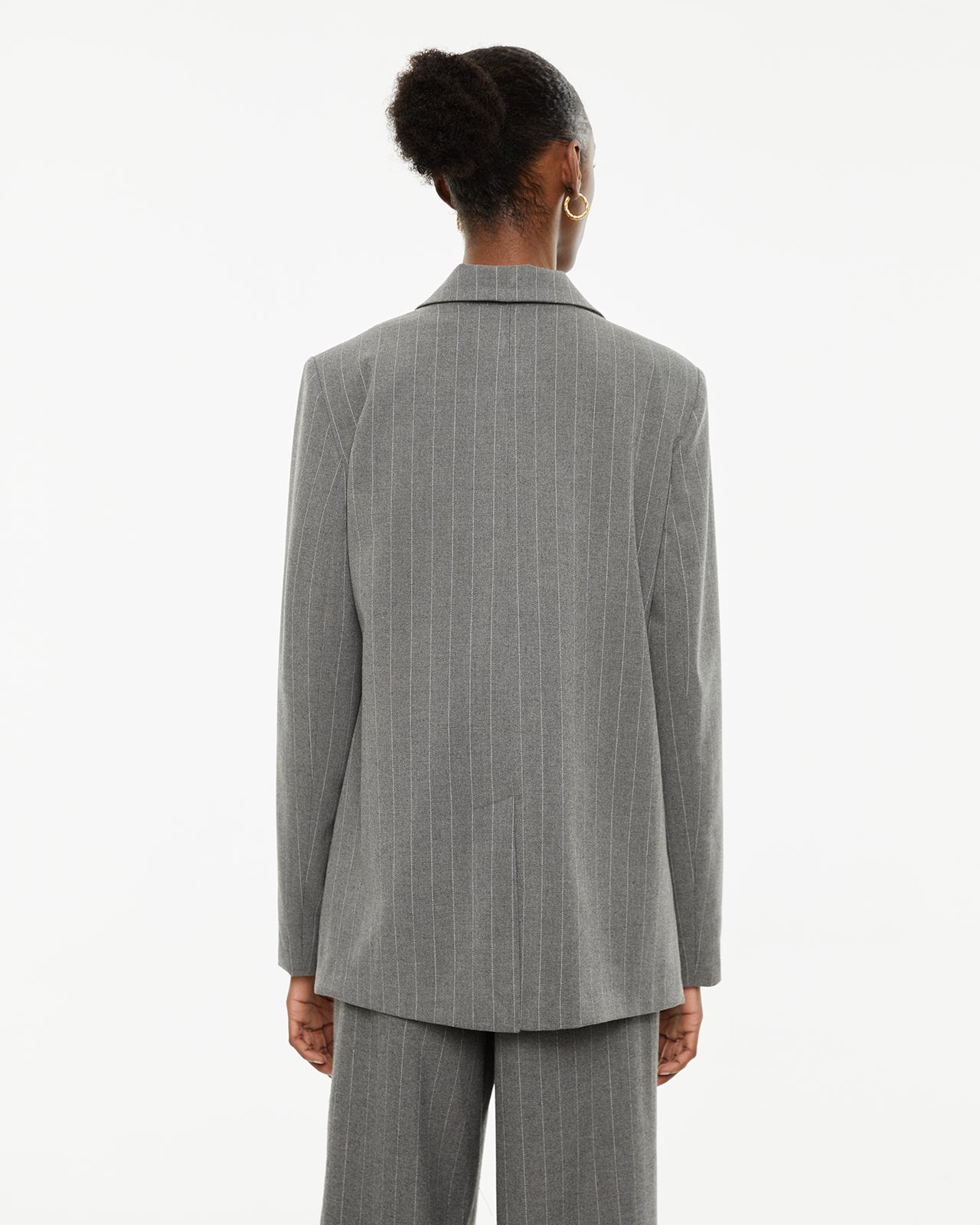 American gray pinstripe