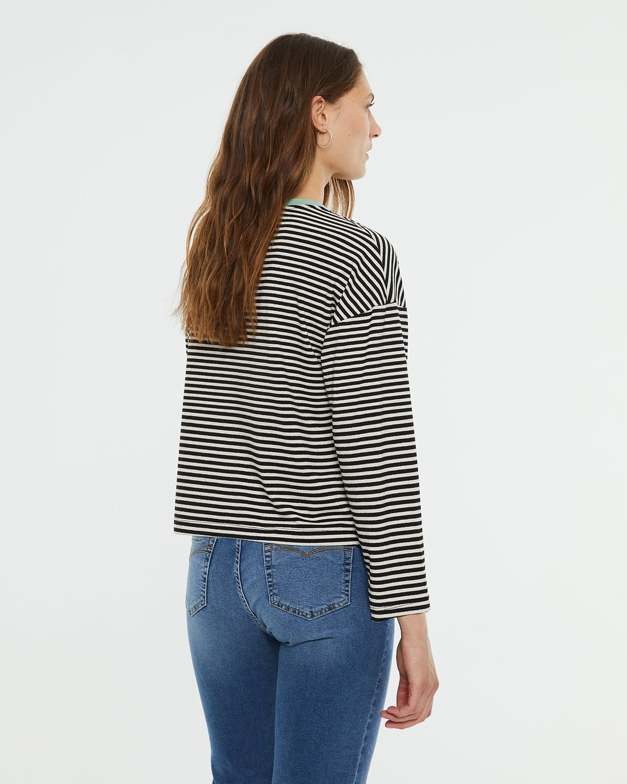 Long sleeve striped t-shirt