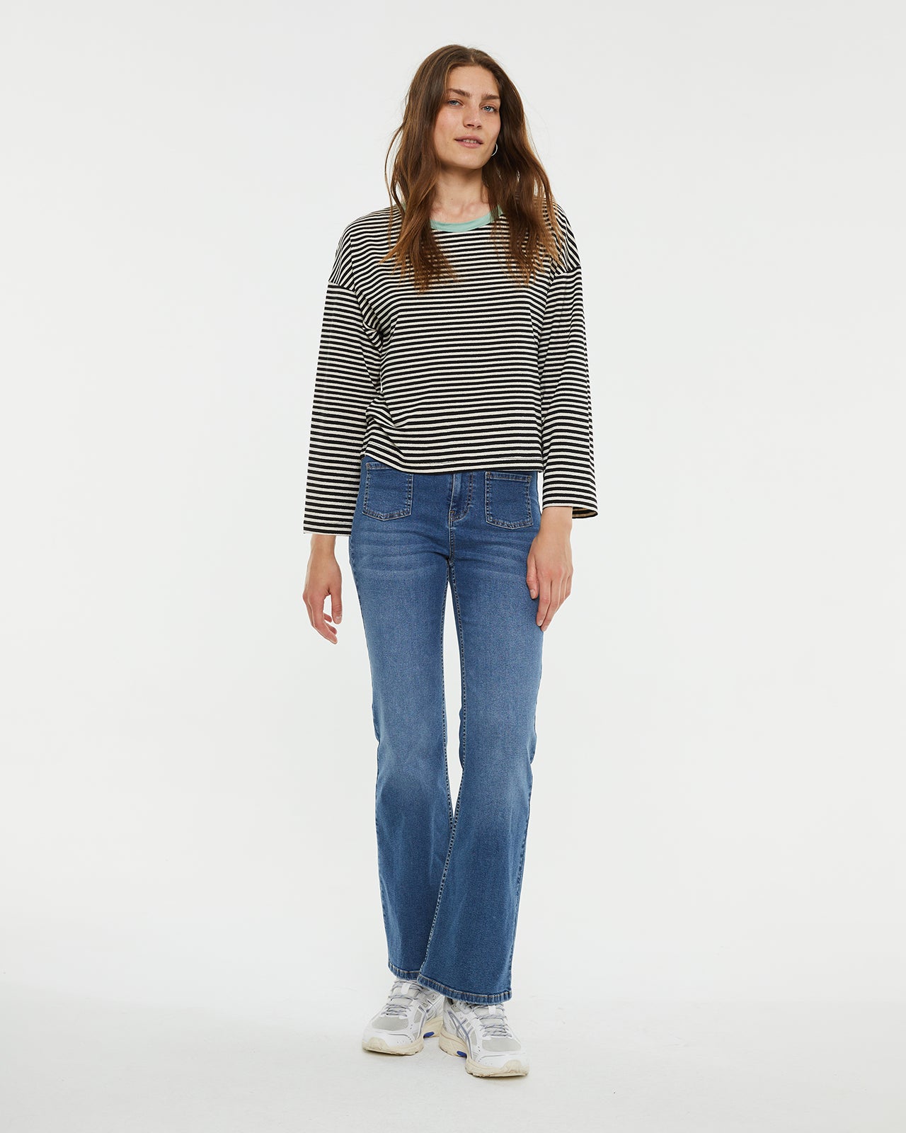 Long sleeve striped t-shirt