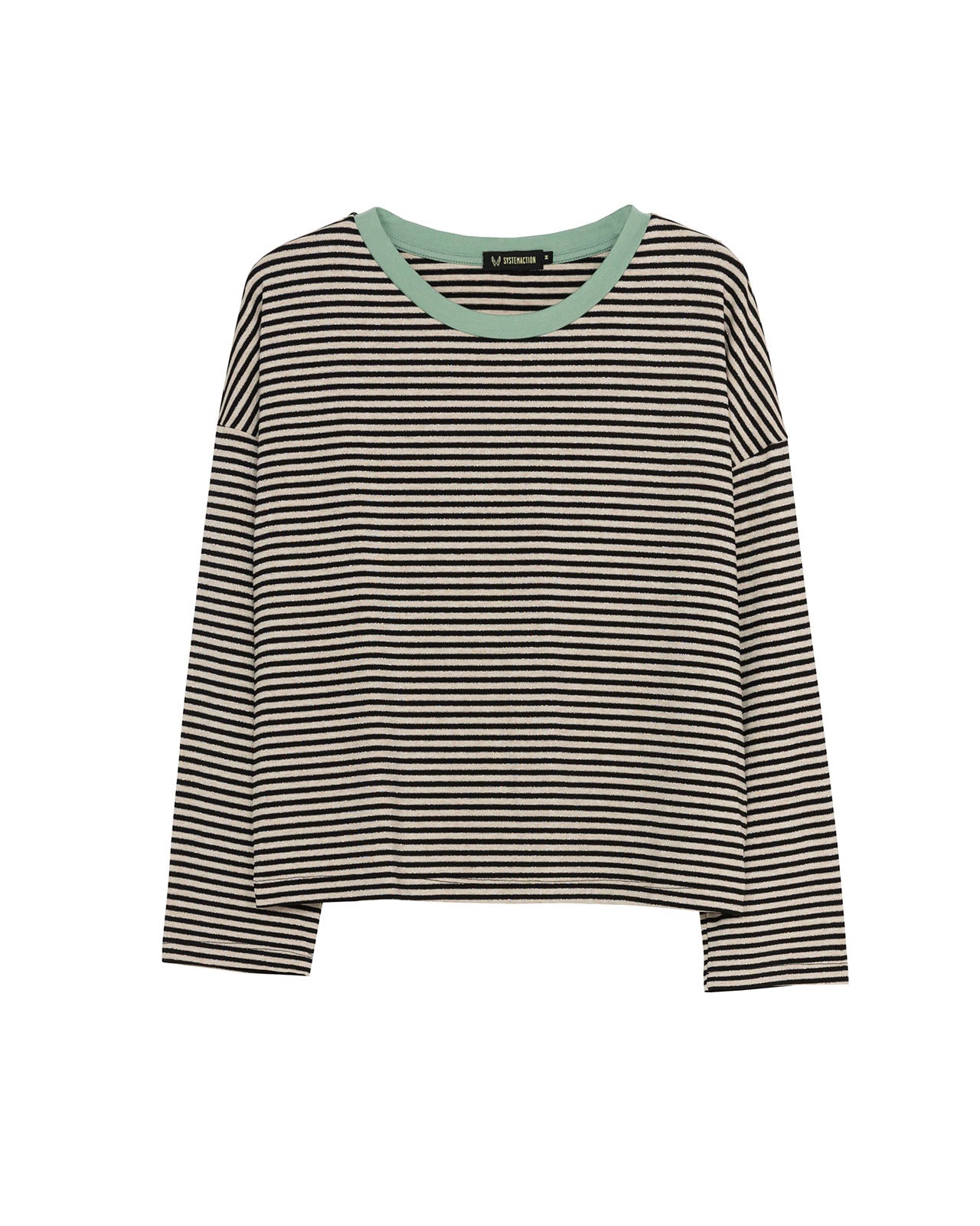 Long sleeve striped t-shirt