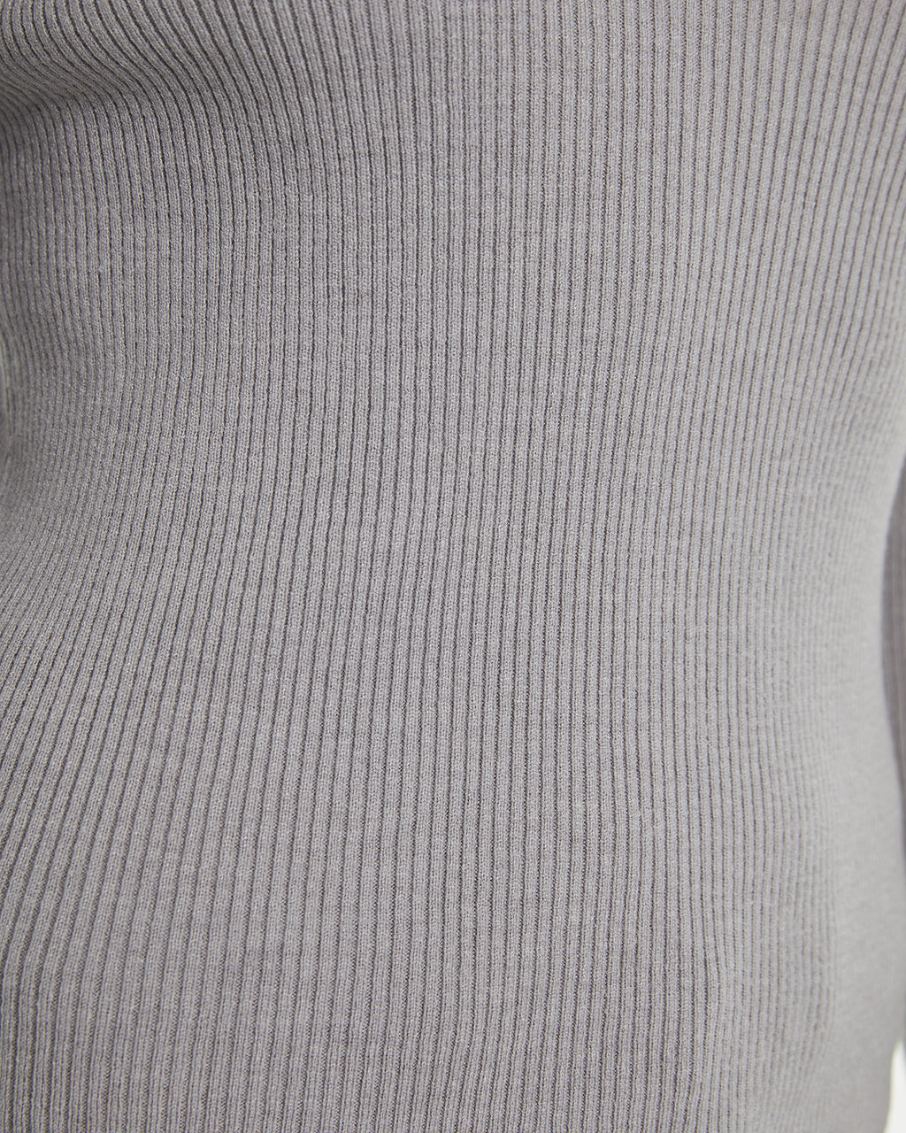 Fitted jersey with asymmetrical neckline