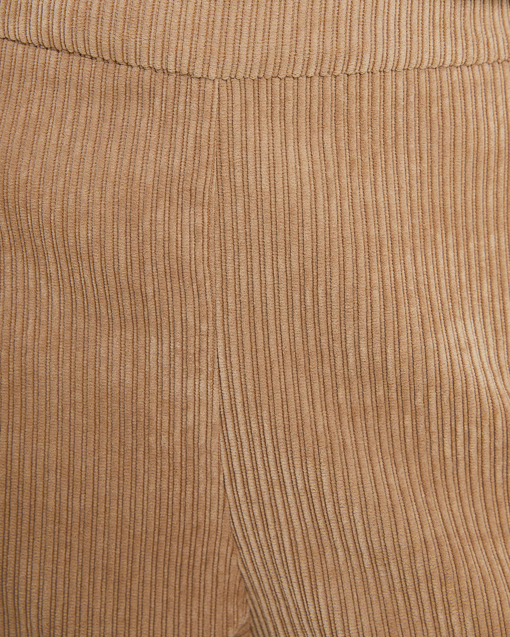 Straight corduroy trousers