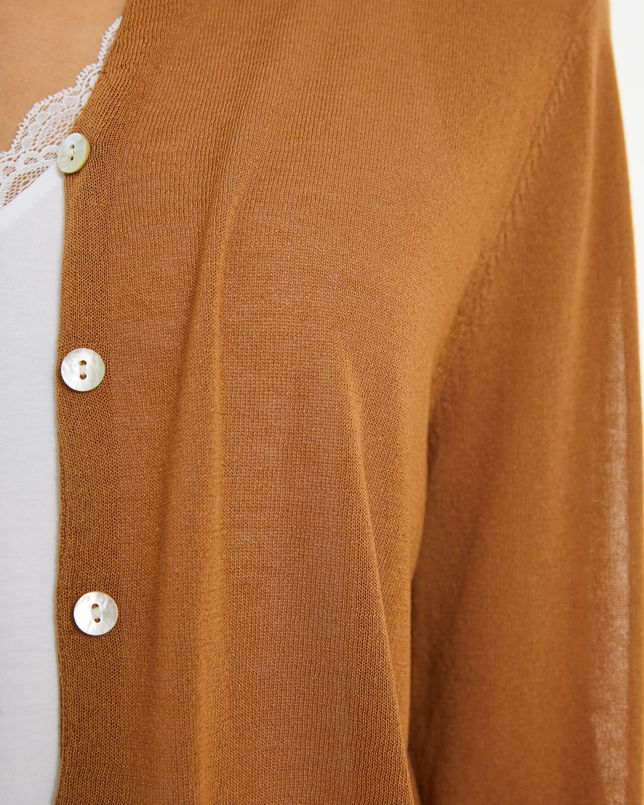 Short sleeve crop cardigan with button closure