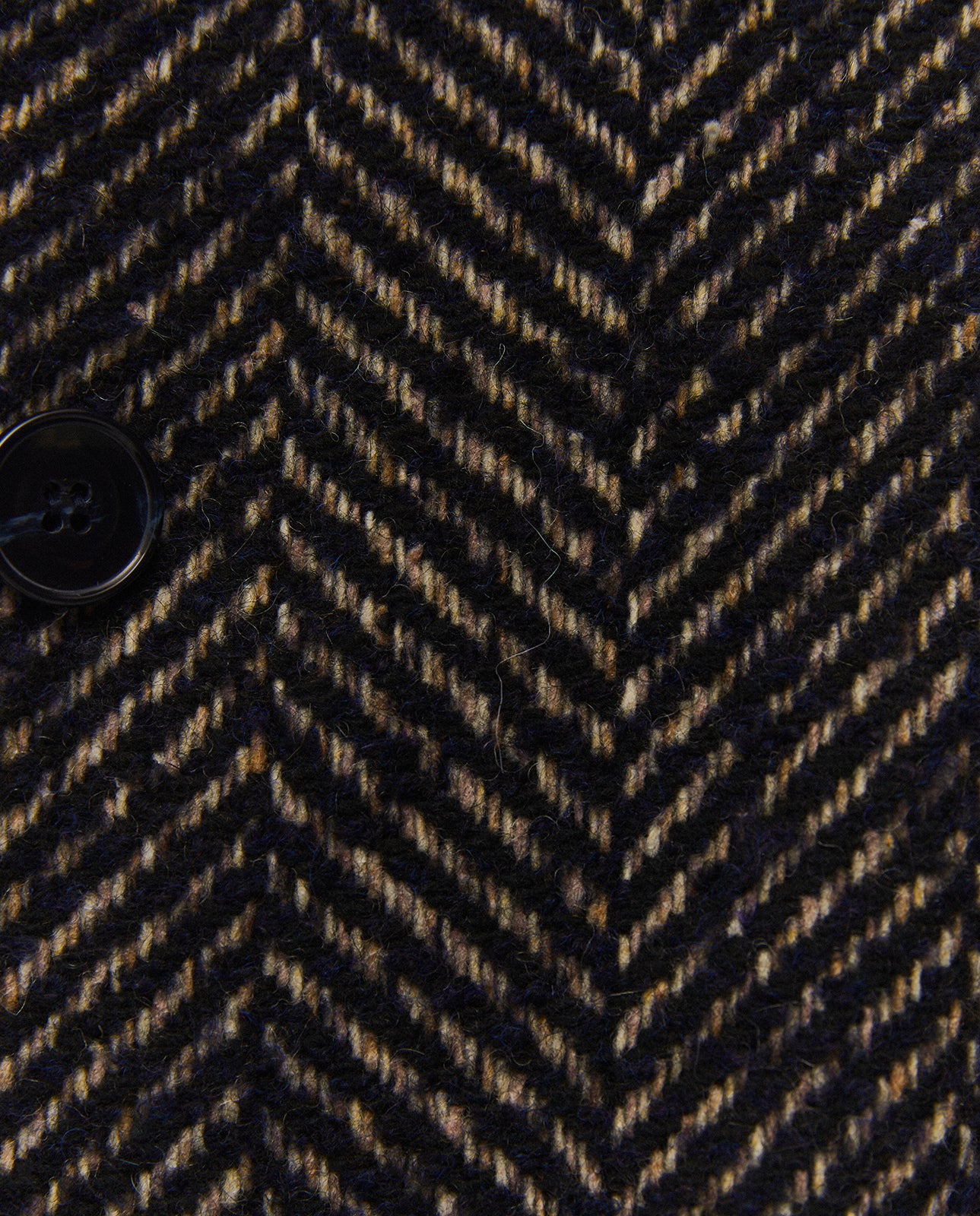 Manteau court à chevrons