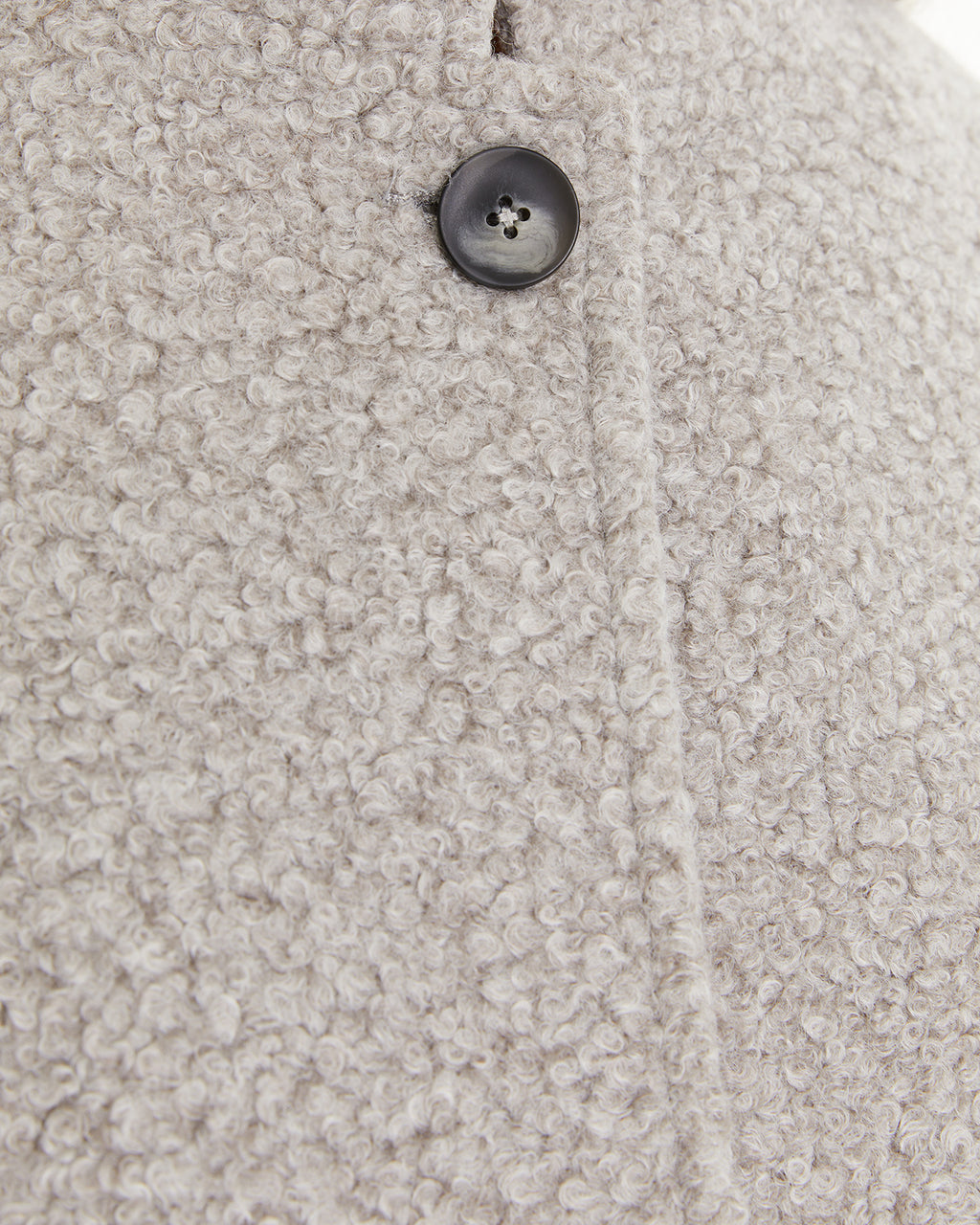 Abrigo corto  Bouclé