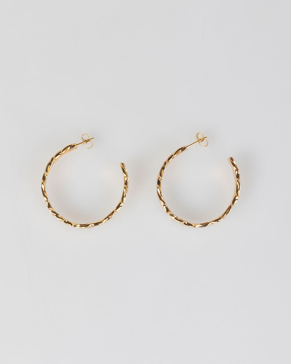 Pendientes aros con estructura