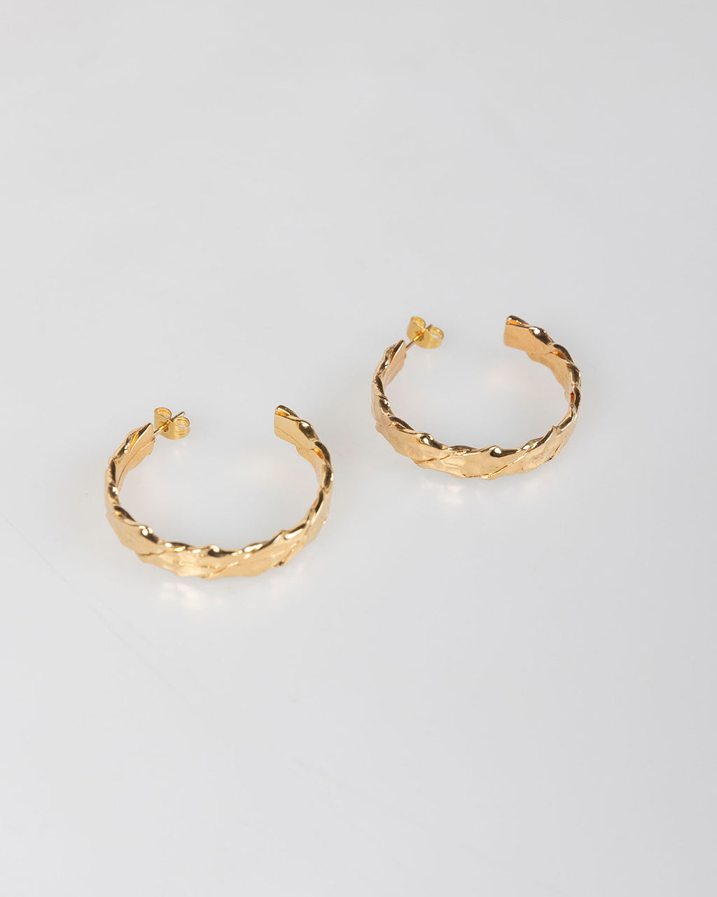 Pendientes aros con estructura