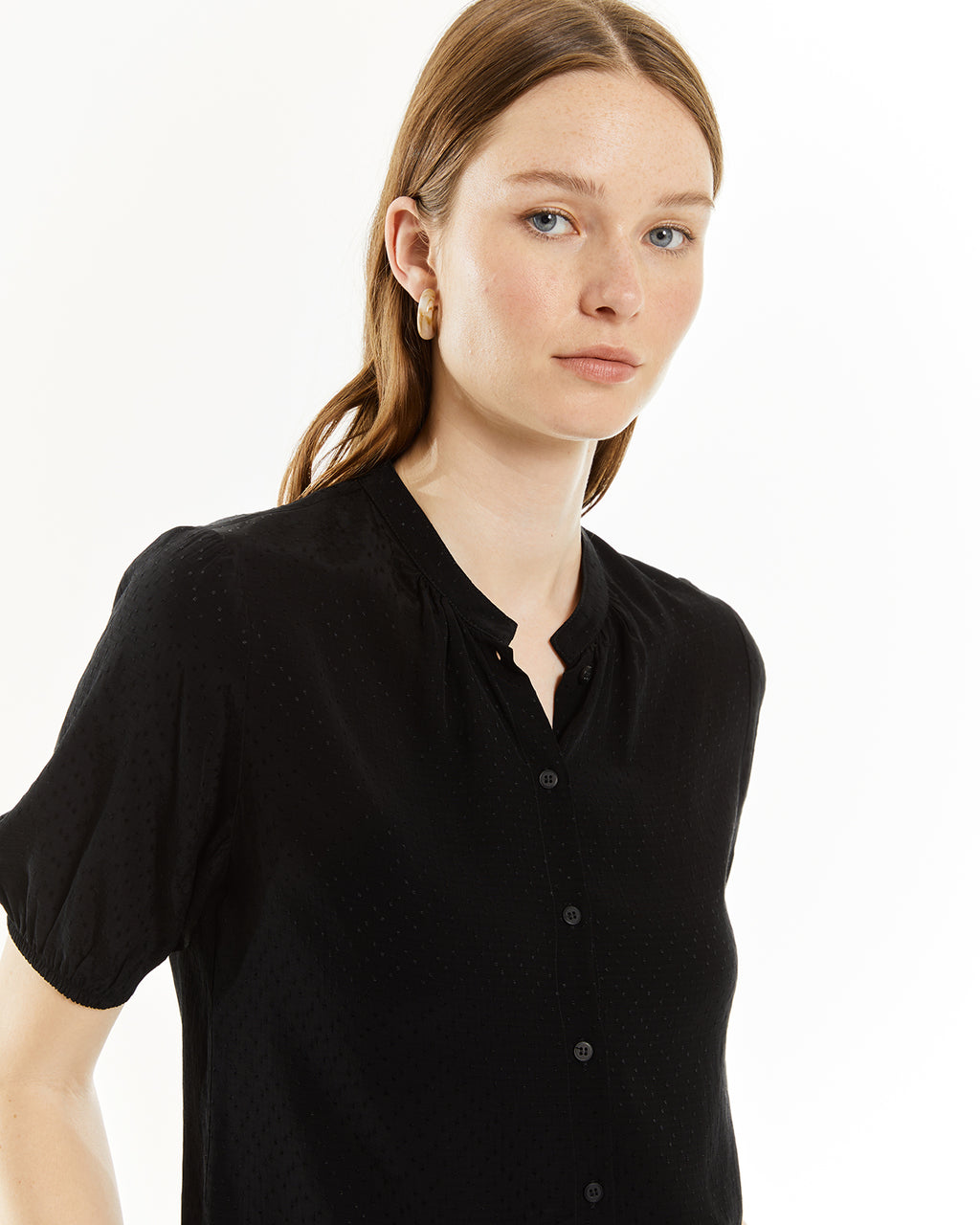 Camisa mangas abullonadas