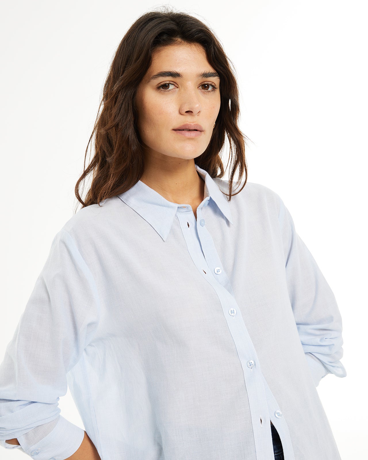chemise en chambray