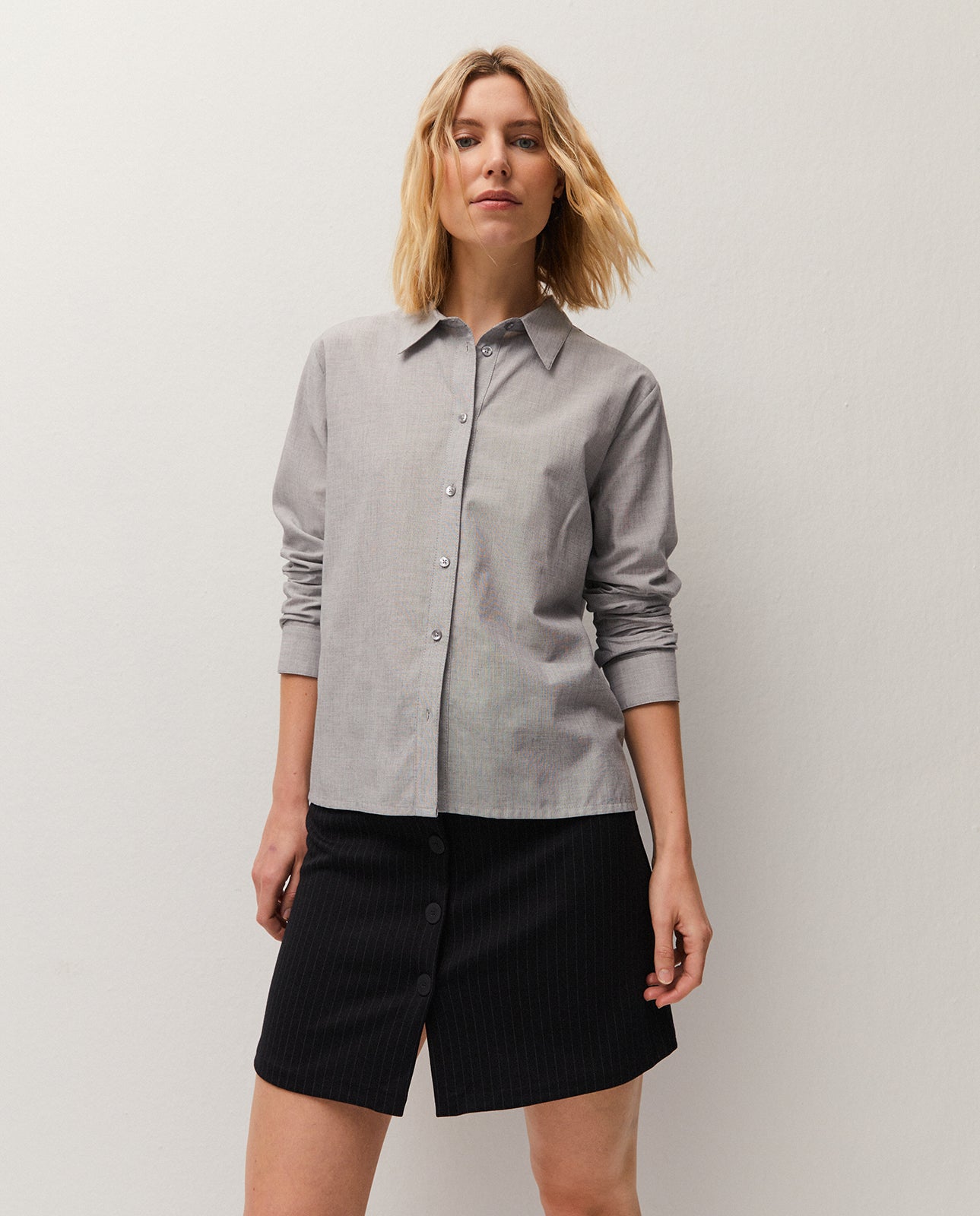 chemise en chambray