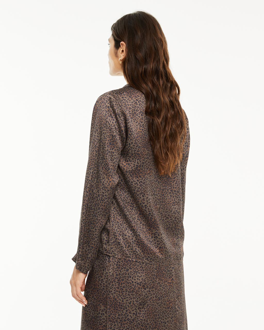 Camisa estampada animal print