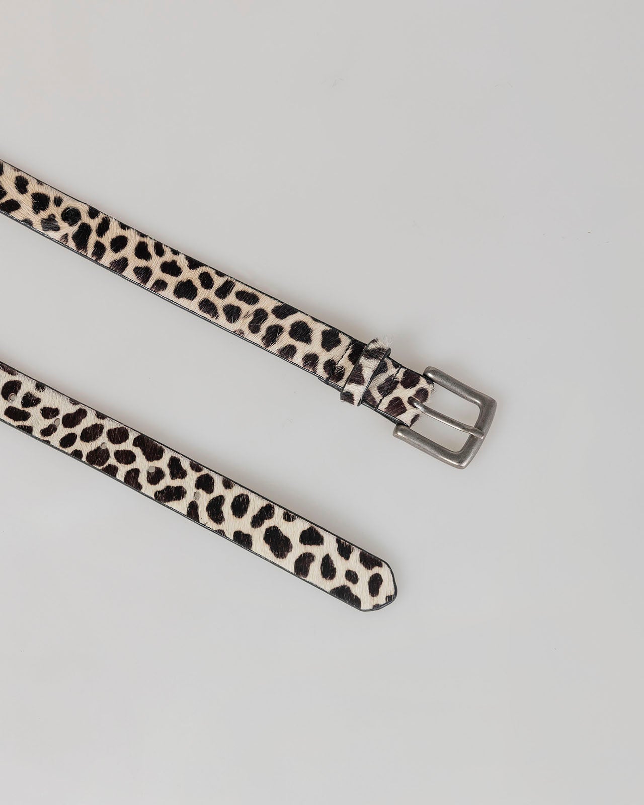 Animal print belt