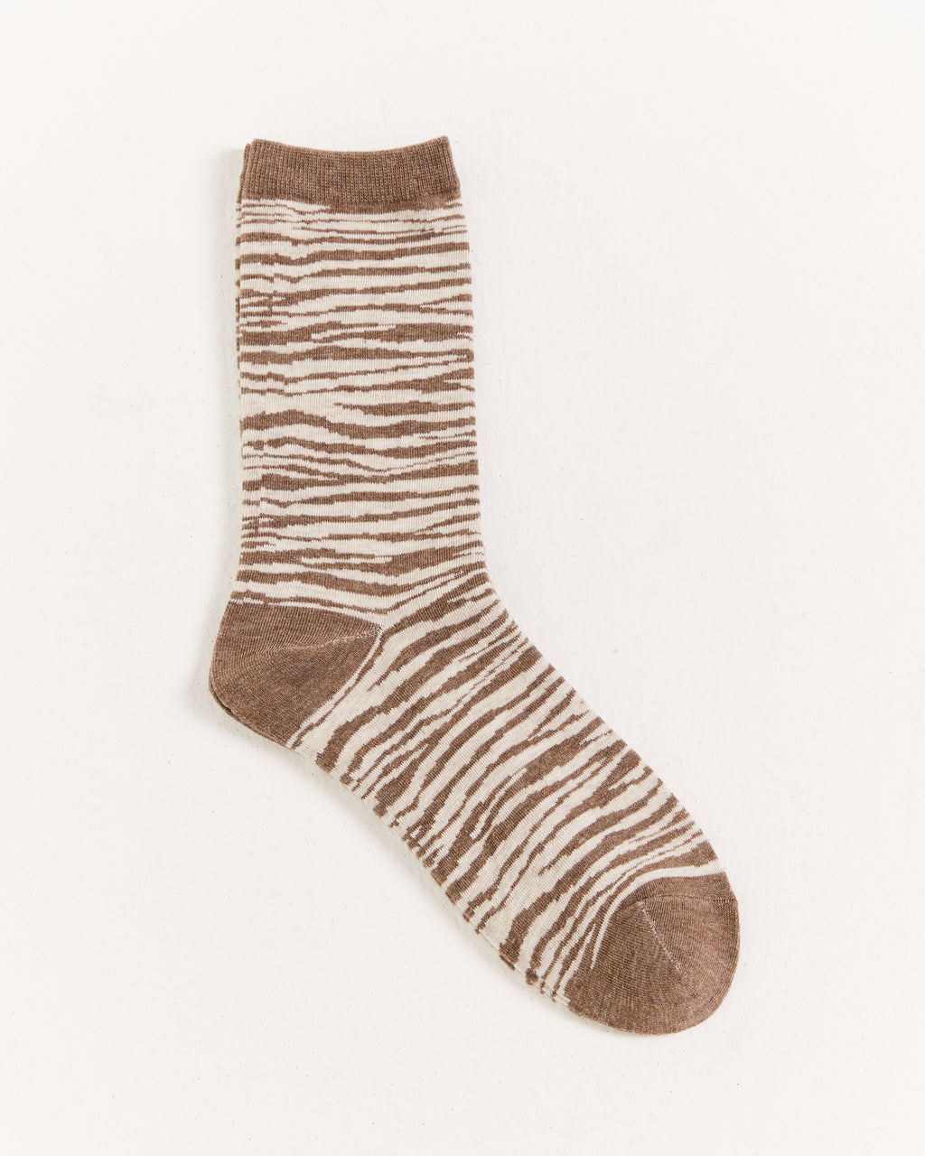 Animal print sock
