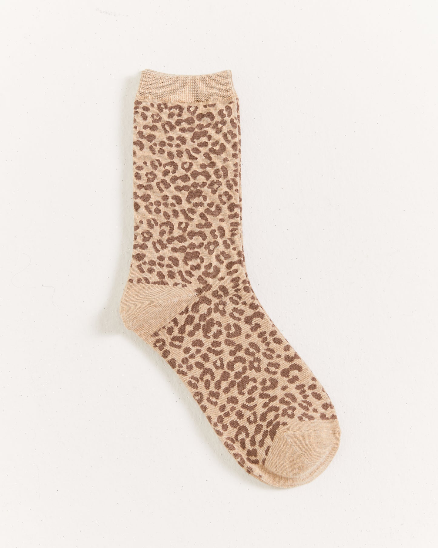Animal print sock