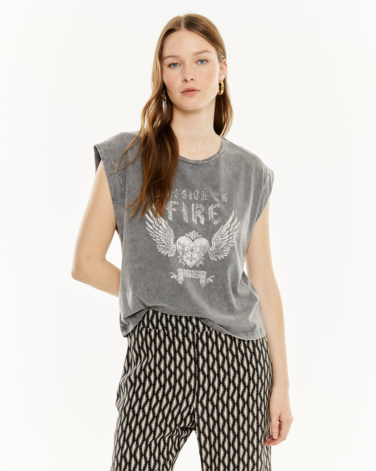 T-shirt positionnel du cœur