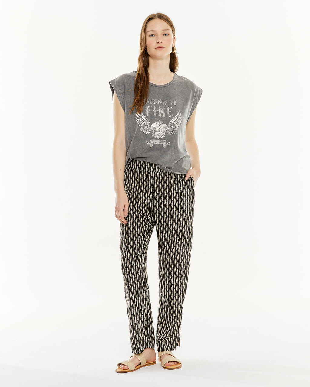 Camiseta posicional corazón