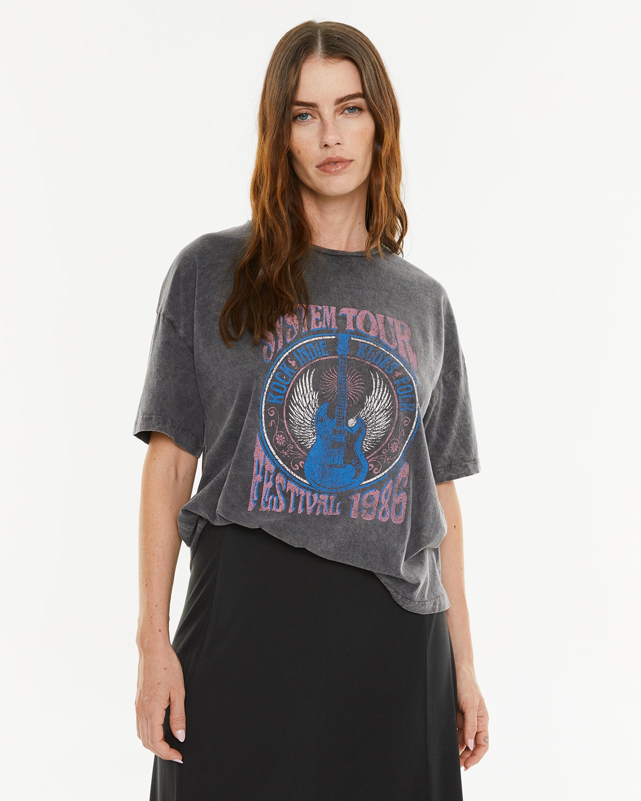 T-shirt positionnel pour guitare