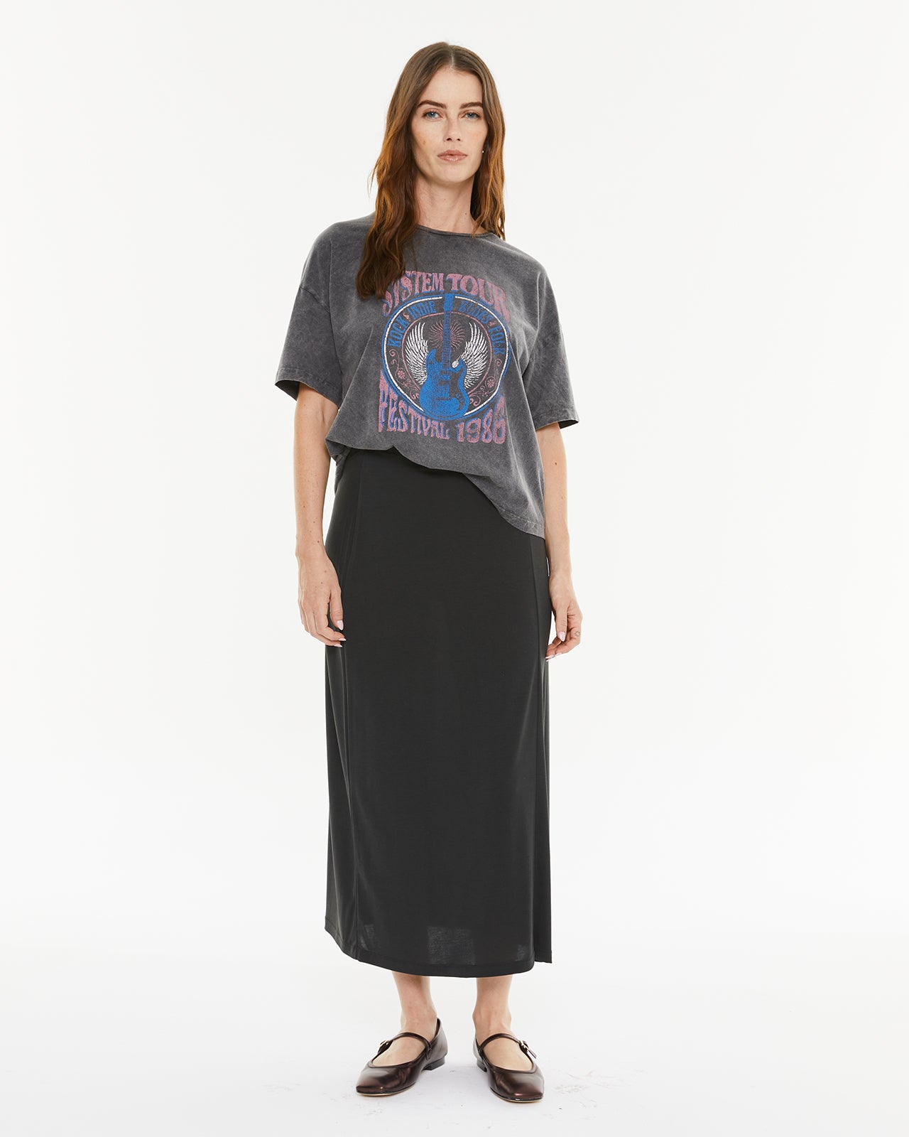 T-shirt positionnel pour guitare