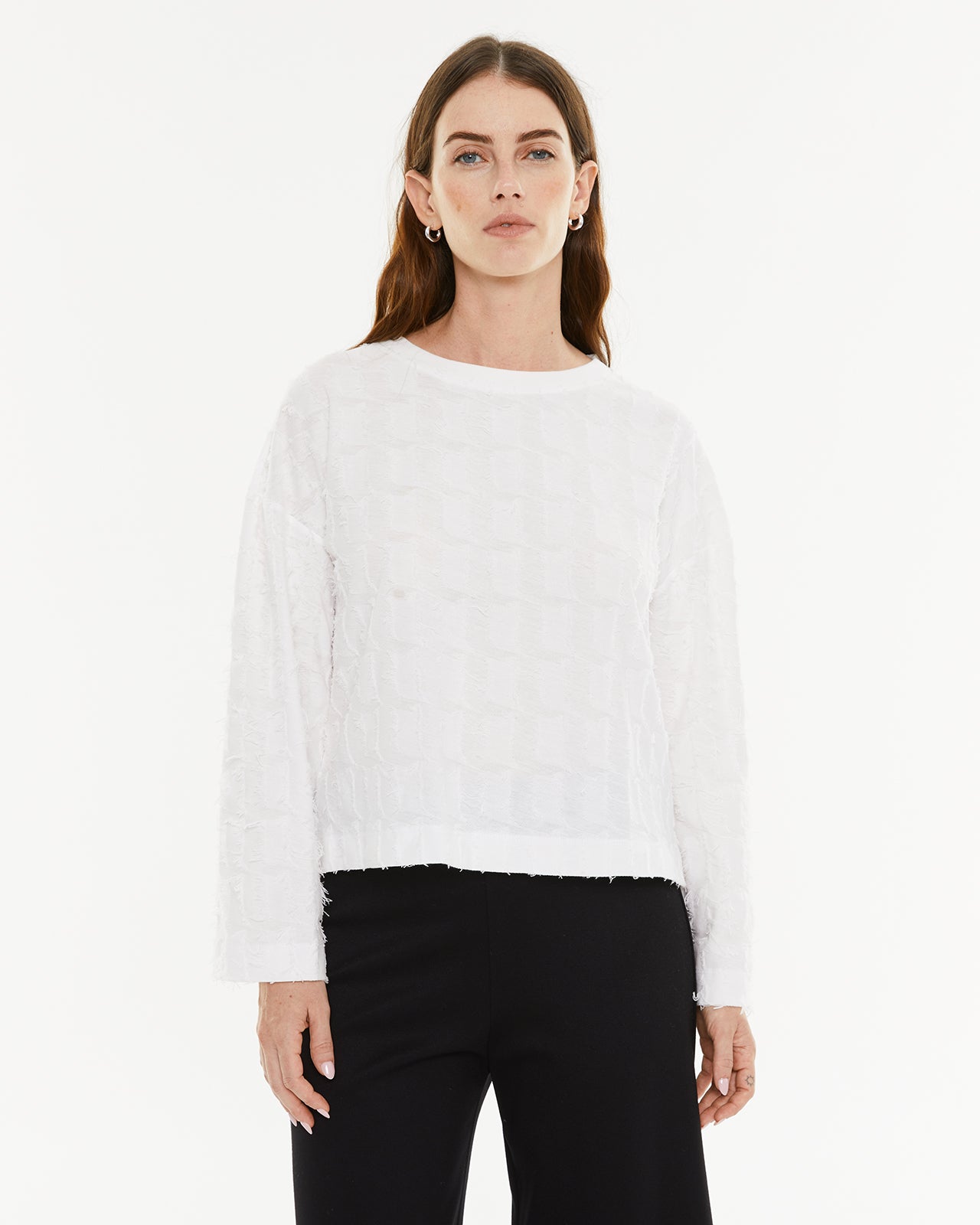 Jacquard sweatshirt