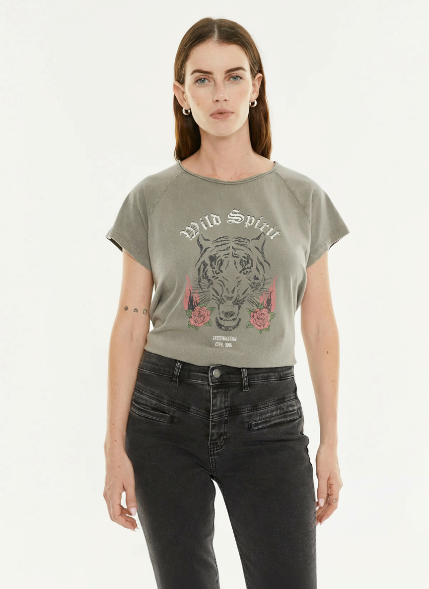 Camiseta posicional tigre