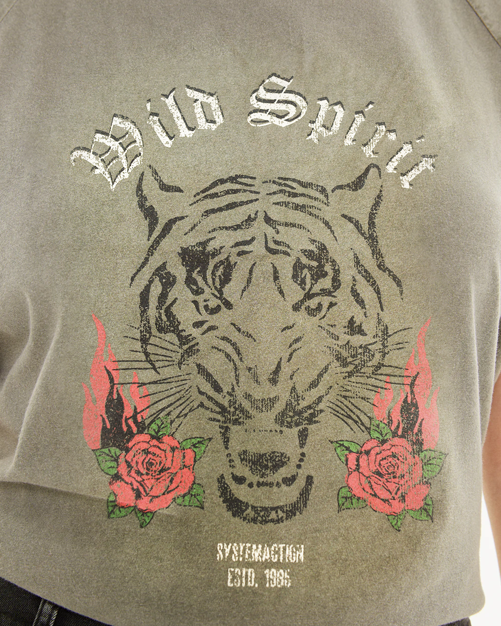 Camiseta posicional tigre