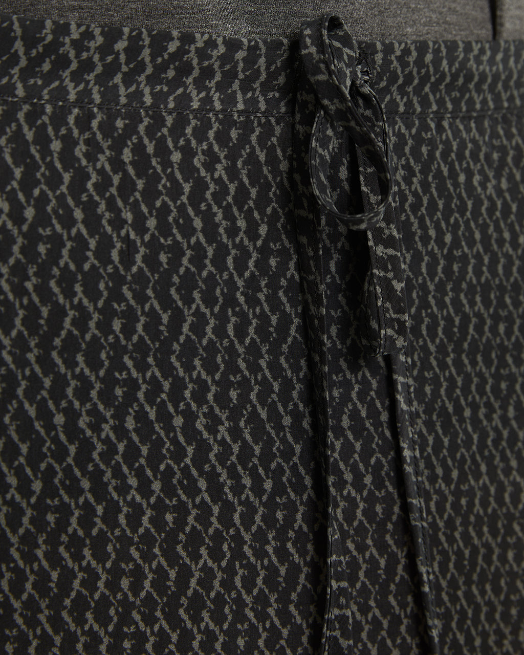 Falda cupro fluida estampada