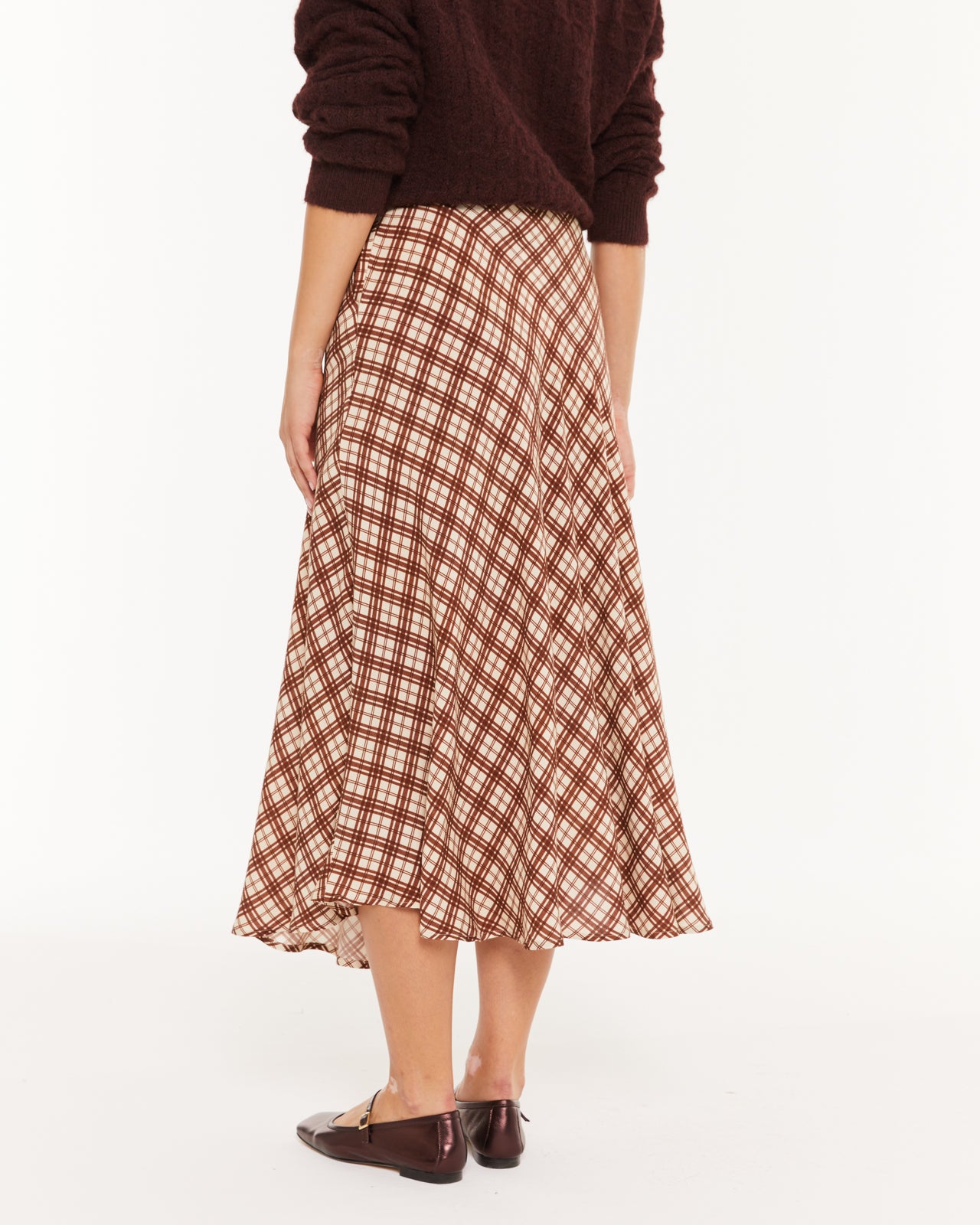 jupe à carreaux