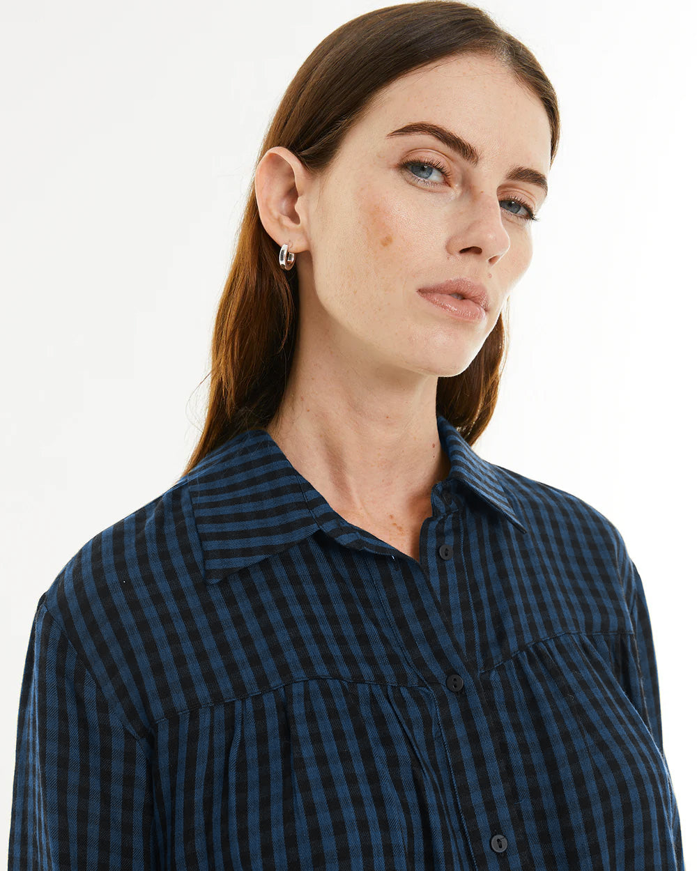 Camisa cuadros con botones