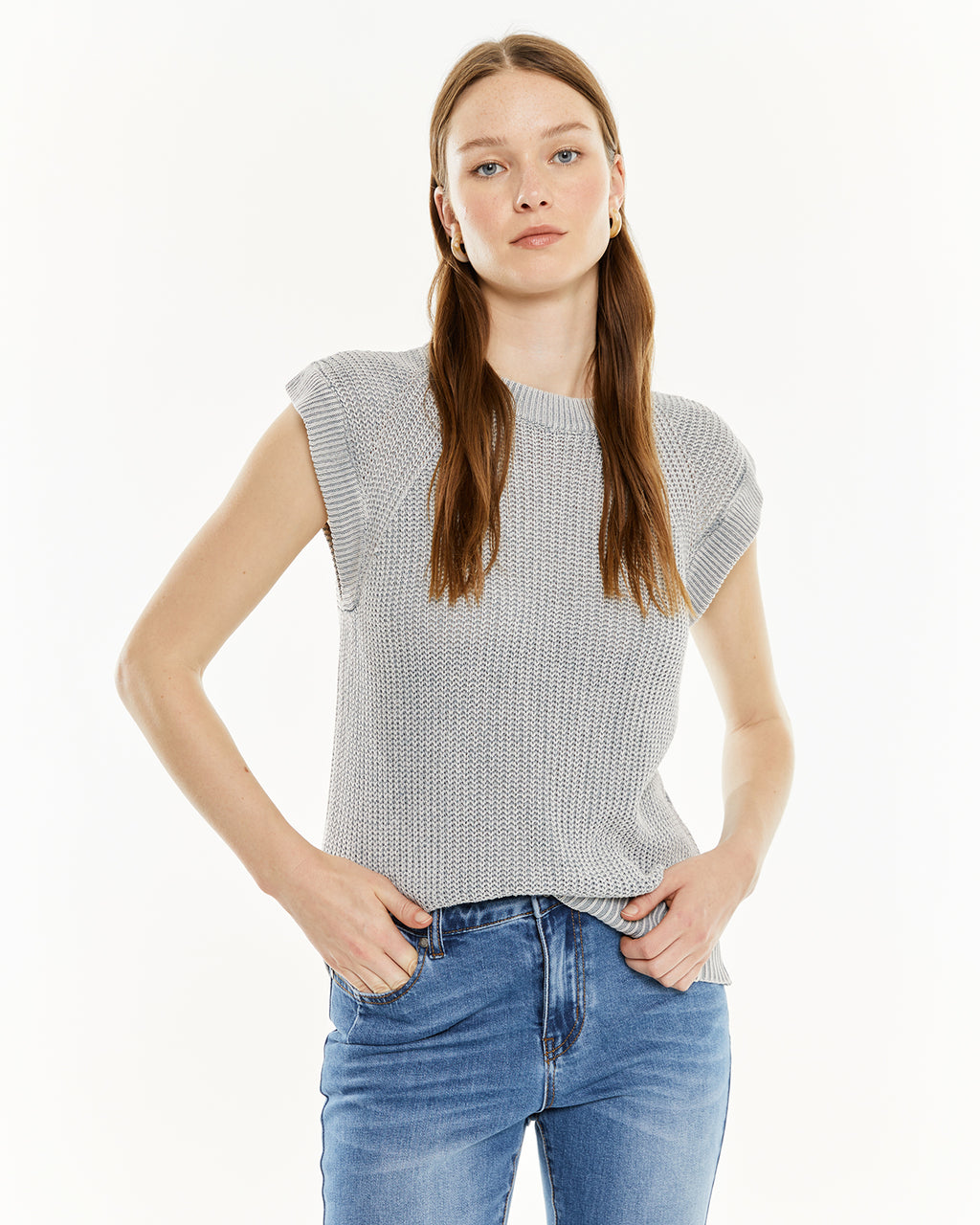 Jersey cuello redondo manga corta