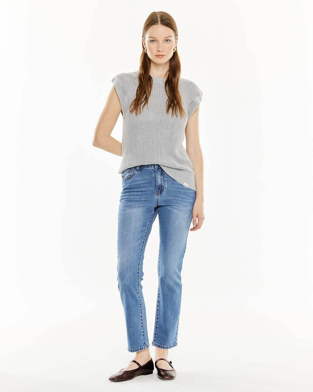 Jersey cuello redondo manga corta