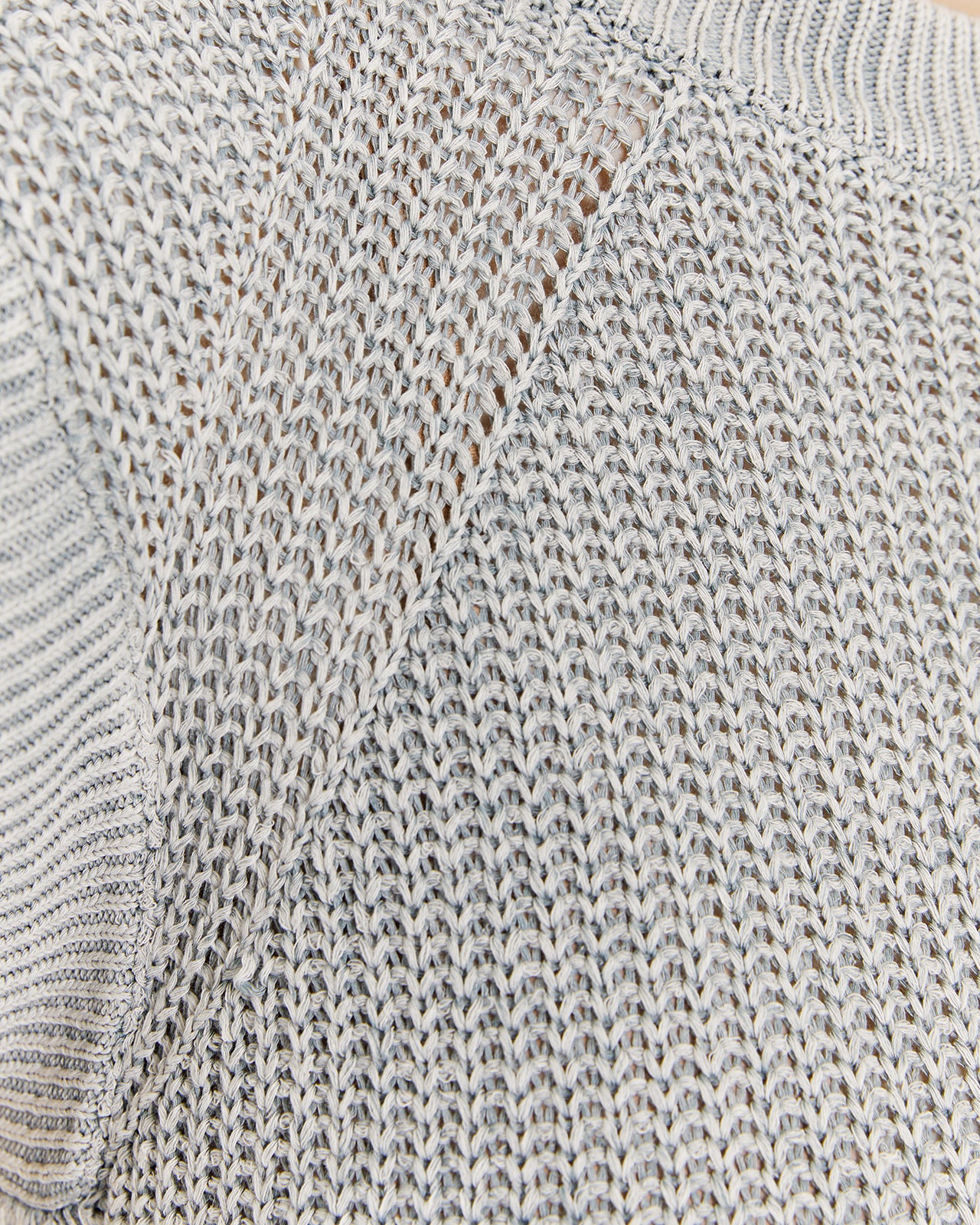 Pull à manches courtes et col rond