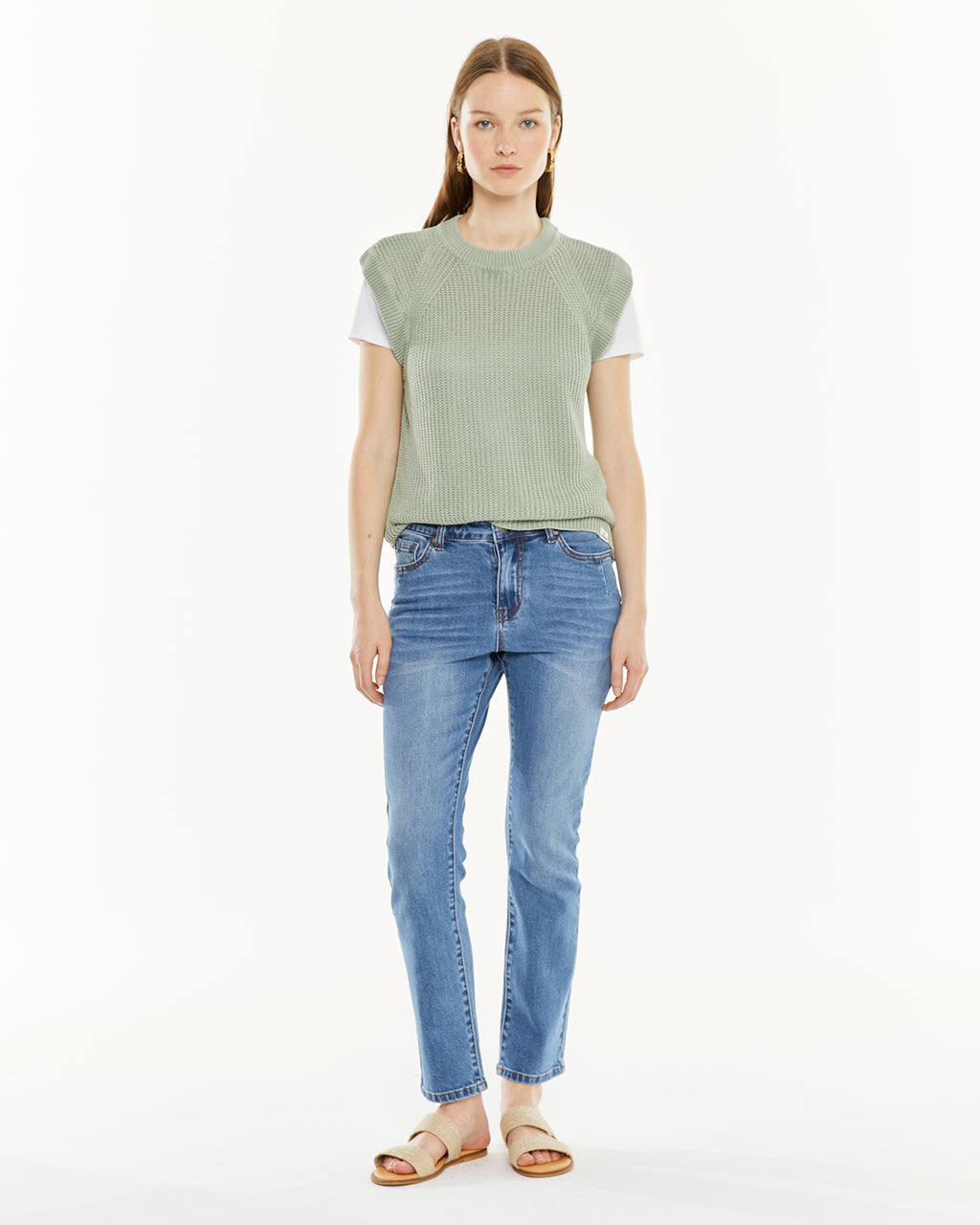 Jersey cuello redondo manga corta