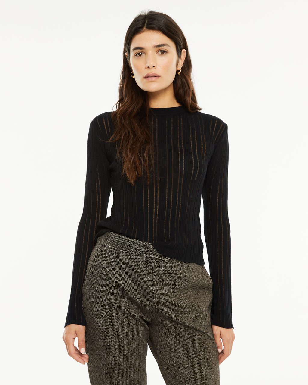 Jersey manga acampanada