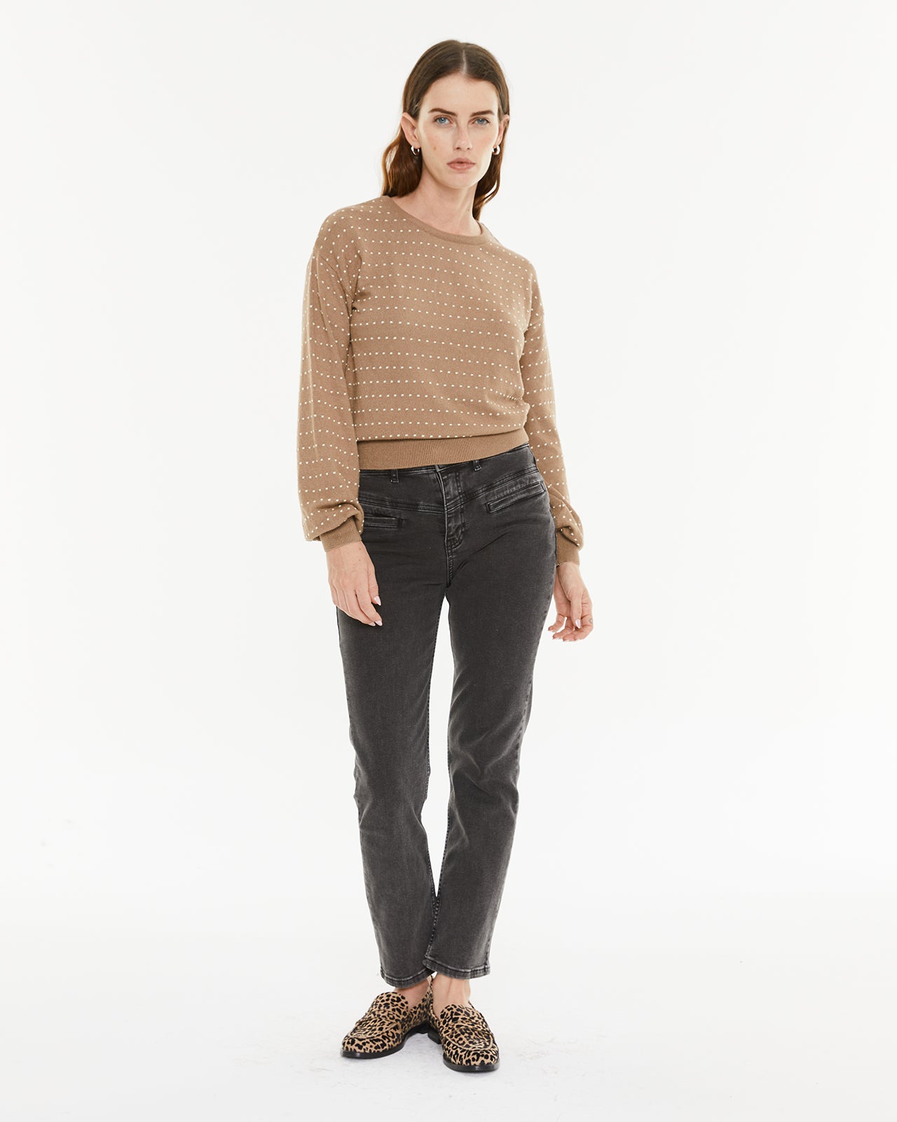 Jersey puntos bicolor