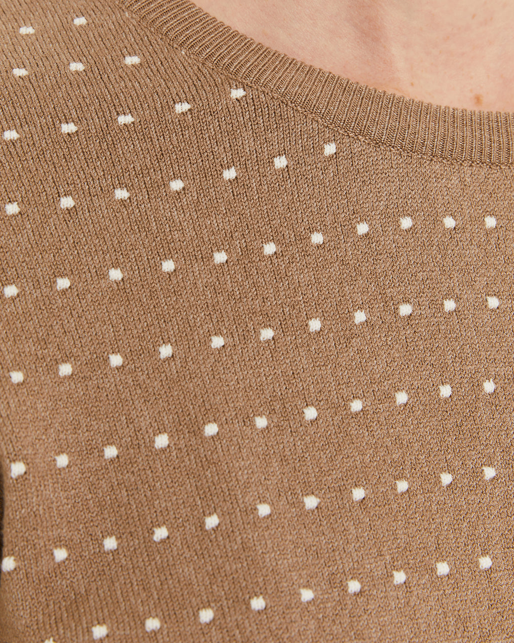 Jersey puntos bicolor