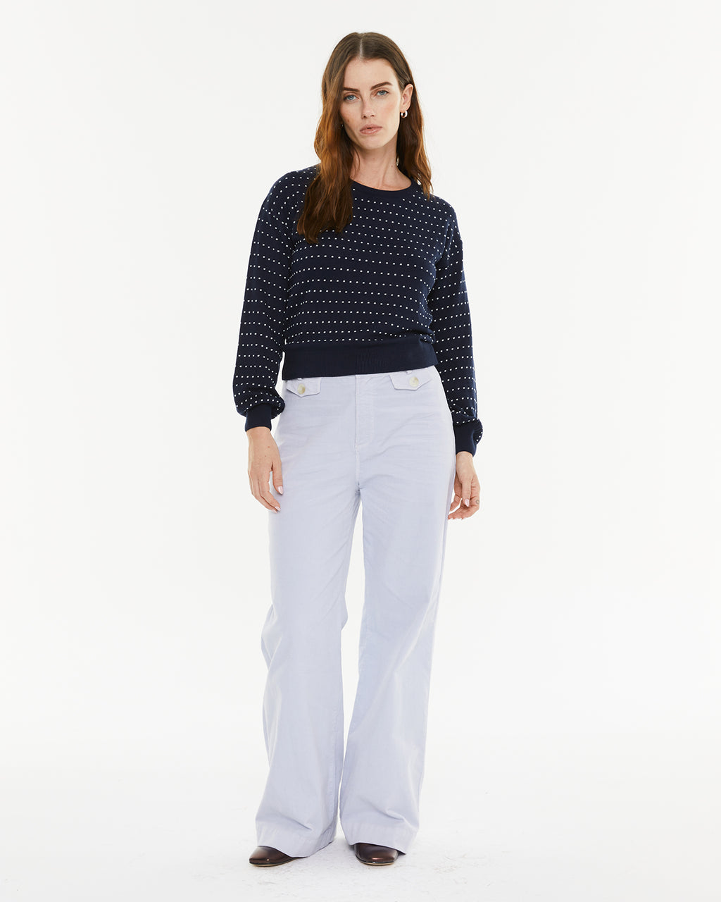 Jersey puntos bicolor