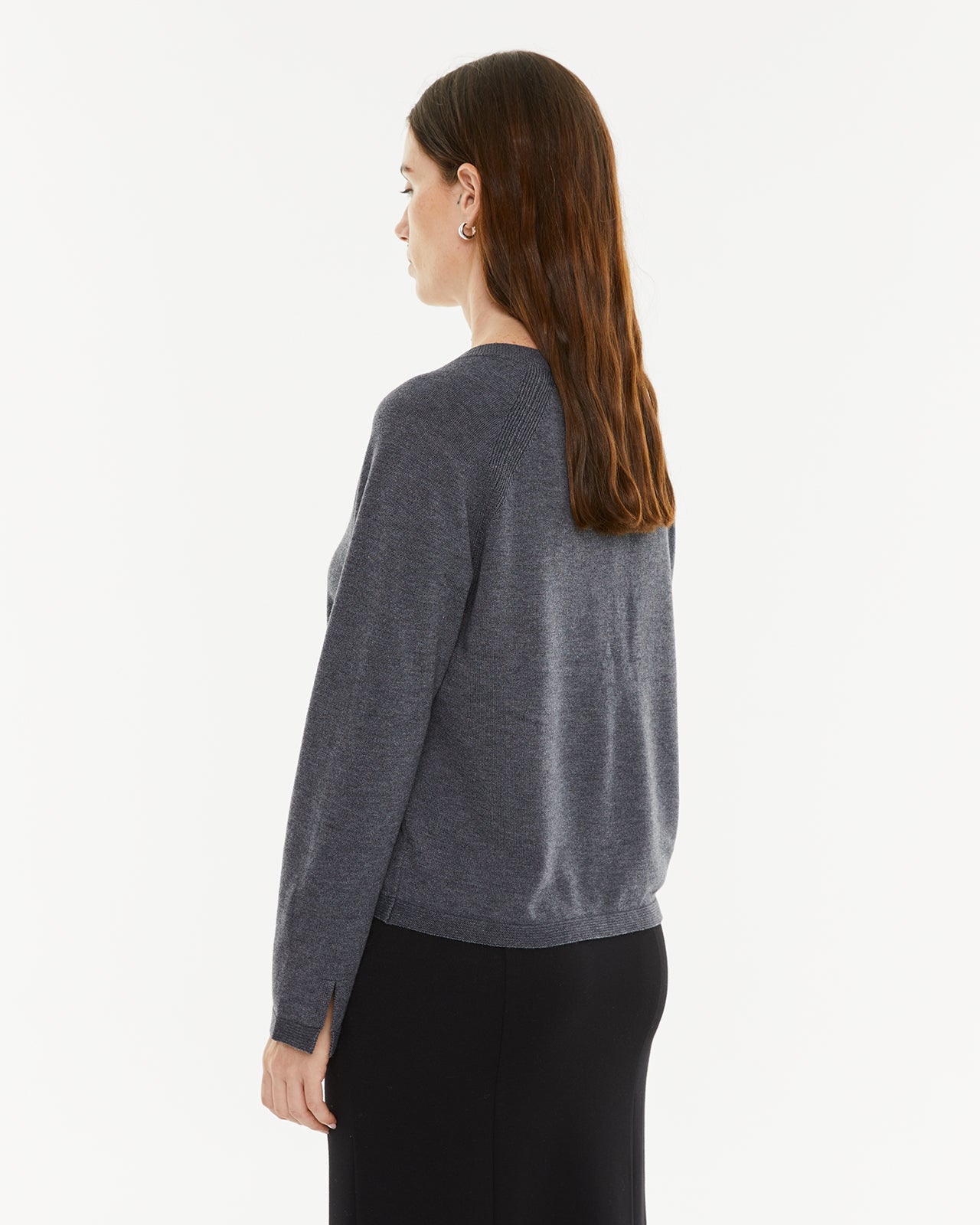 pull basique à col en V