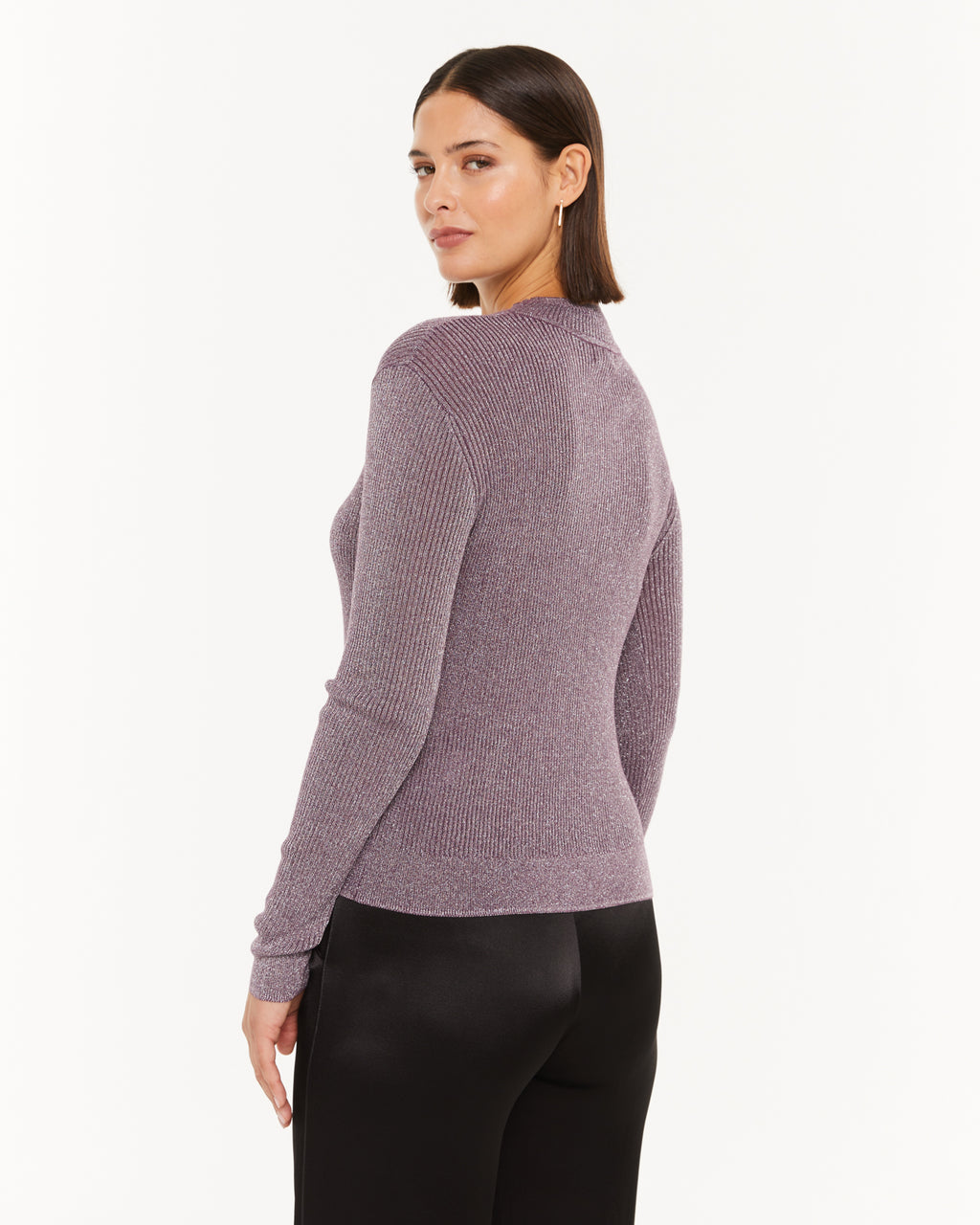 Jersey lúrex cut-out